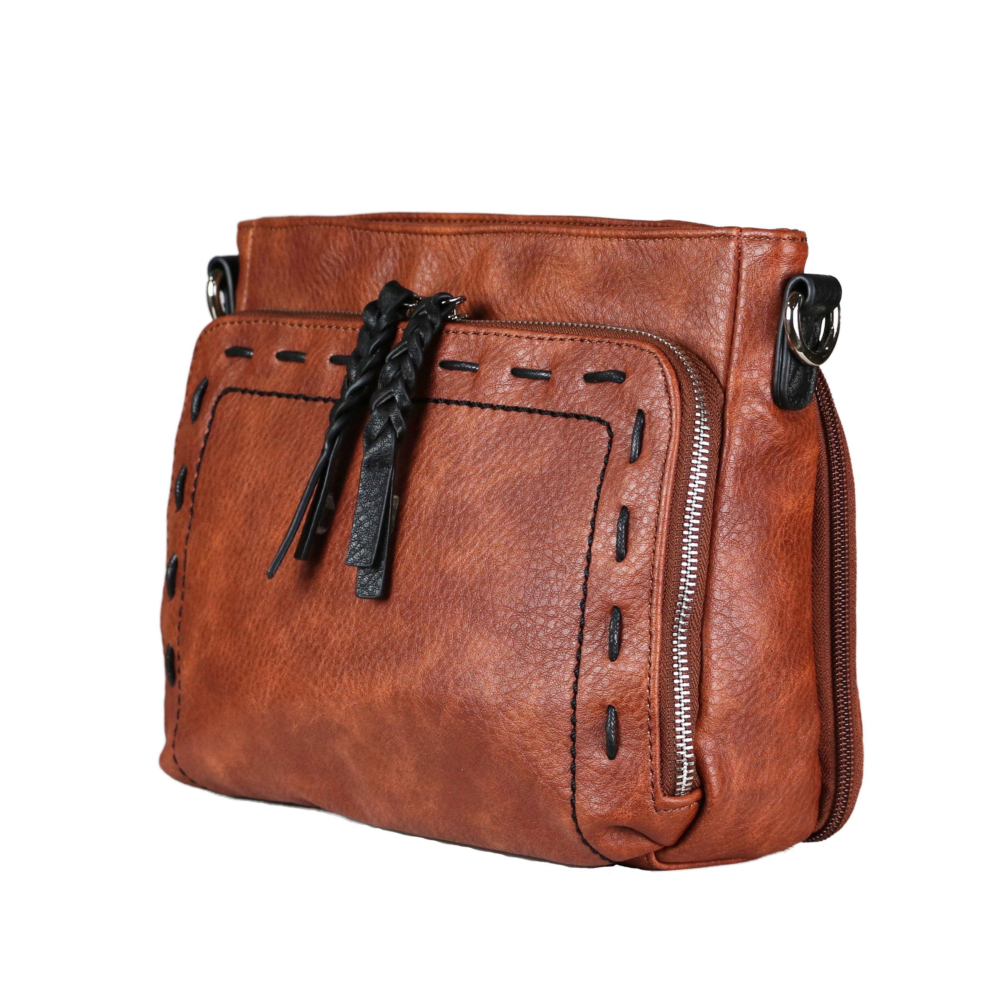 Concealed Carry Skylar Crossbody - Lady Conceal - Concealed Carry Purse - black crossbody purse designer - black owned purse designers - crossbody bag for concealed gun carry - concealed carry gun bags - concealed carry crossbody bag - concealed carry purse crossbody - Gift for gun owners - Women Gun Bag - most popular crossbody bag - crossbody handgun bag - crossbody bags for everyday use