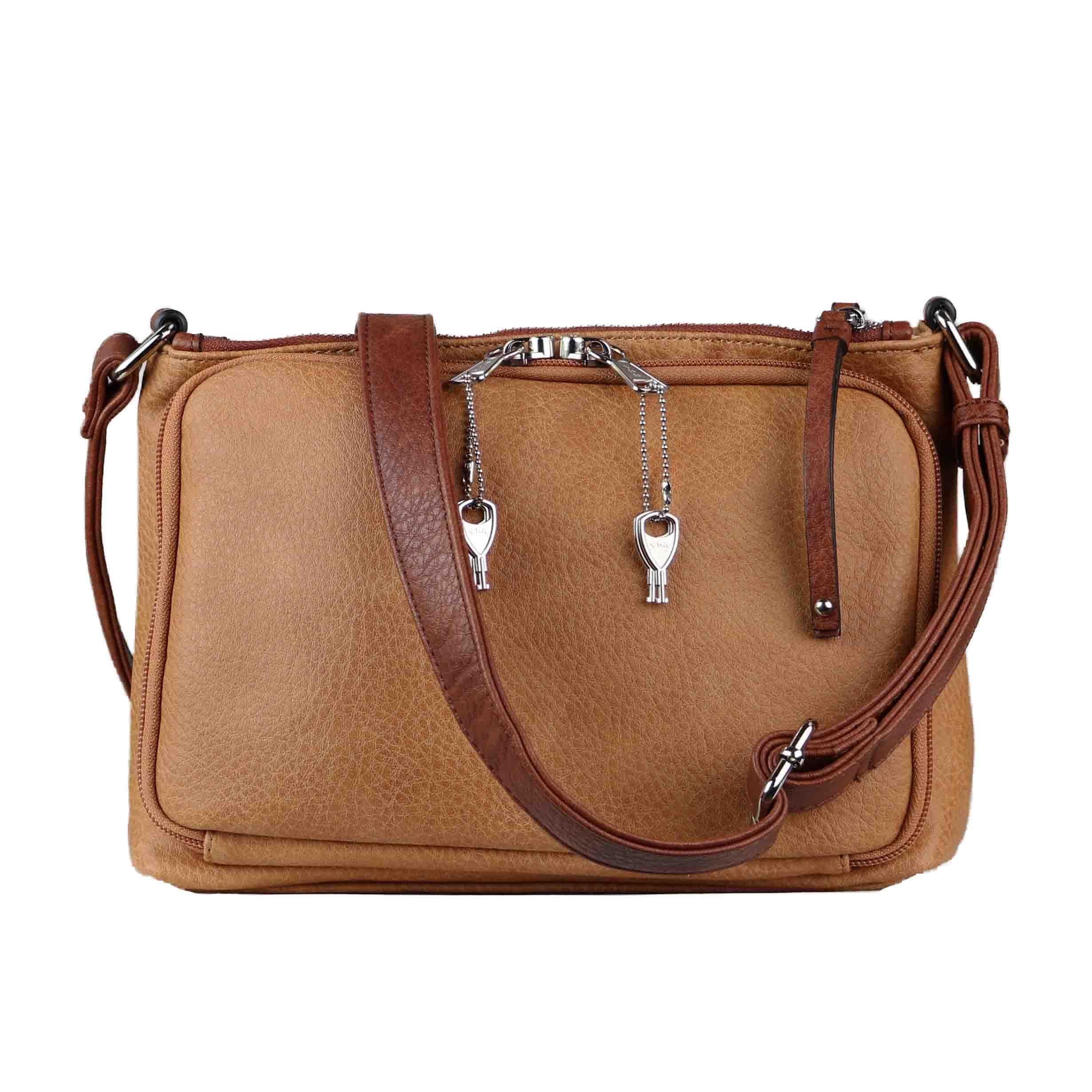 Concealed Carry Hailey Crossbody - Lady Conceal - soft leather shoulder bags for women's - crossbody bags for everyday use - most popular crossbody bag - crossbody bags for guns - crossbody handgun bag - Unique Hide Purse - Conceal Carry Western Purse - Stylish Carry Evelyn Leather Bag - Bag for Conceal Carrying Women - - Gun Bag for Women