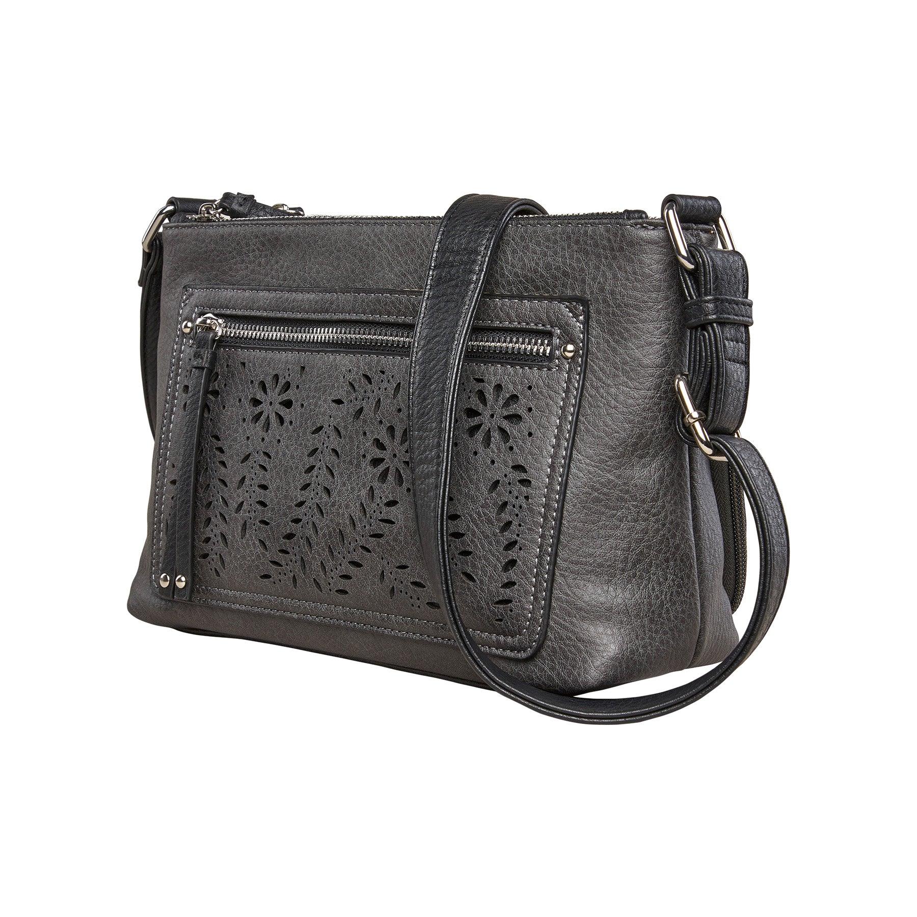 Concealed Carry Hailey Crossbody - Lady Conceal - soft leather shoulder bags for women's - crossbody bags for everyday use - most popular crossbody bag - crossbody bags for guns - crossbody handgun bag - Unique Hide Purse - Conceal Carry Western Purse - Stylish Carry Evelyn Leather Bag - Bag for Conceal Carrying Women - - Gun Bag for Women