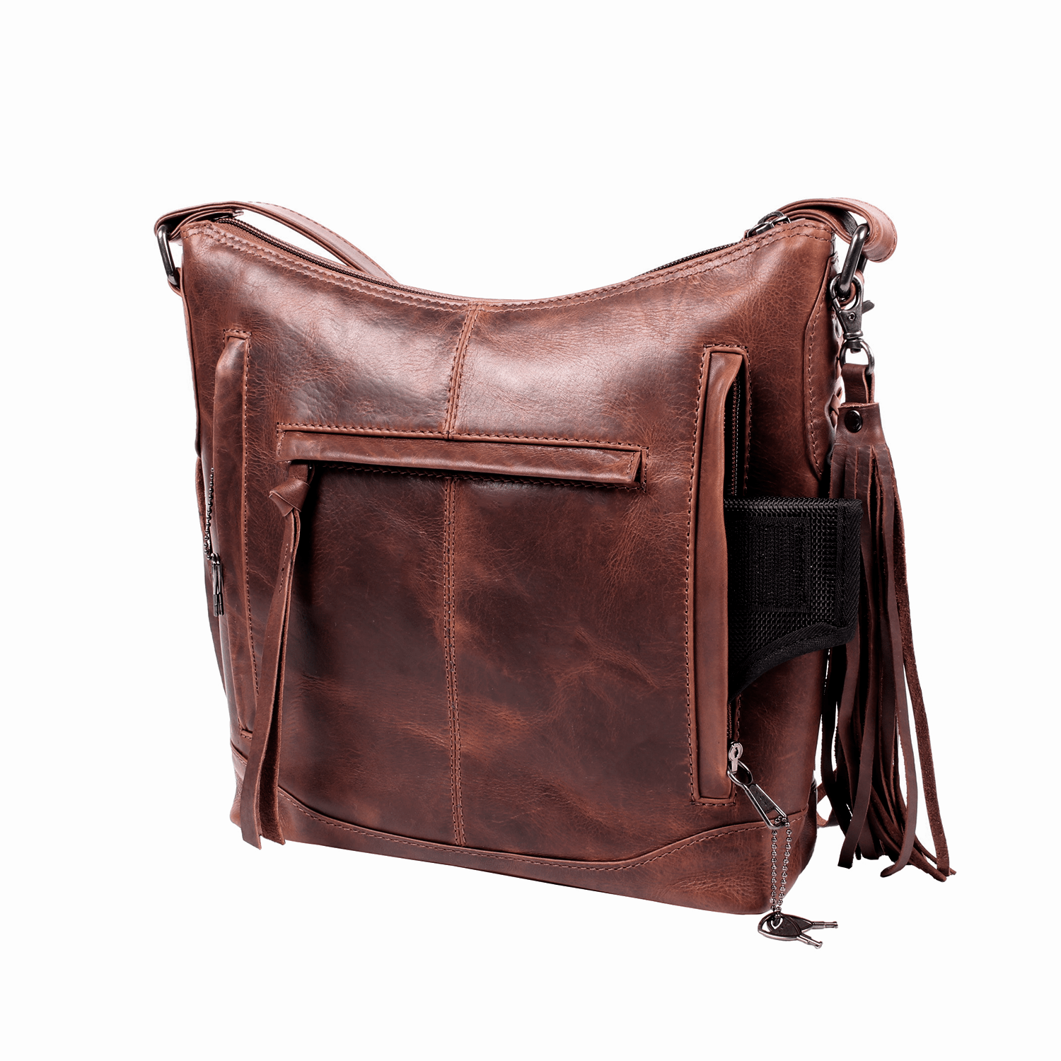 Concealed Carry Blake Scooped Leather Crossbody - Lady Conceal - Concealed Carry Purse - black crossbody purse designer - black owned purse designers - crossbody bag for concealed gun carry - concealed carry gun bags - concealed carry crossbody bag - concealed carry purse crossbody - Gift for gun owners - Women Gun Bag - most popular crossbody bag - crossbody handgun bag - crossbody bags for everyday use