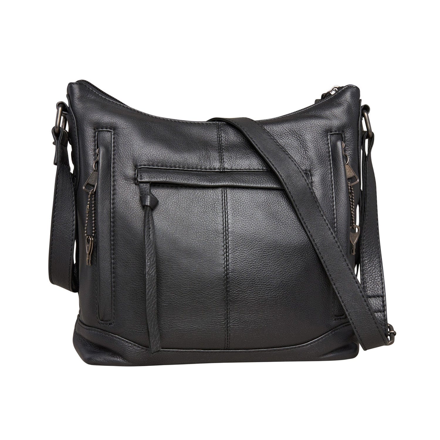 Concealed Carry Blake Scooped Leather Crossbody - Lady Conceal - Concealed Carry Purse - black crossbody purse designer - black owned purse designers - crossbody bag for concealed gun carry - concealed carry gun bags - concealed carry crossbody bag - concealed carry purse crossbody - Gift for gun owners - Women Gun Bag - most popular crossbody bag - crossbody handgun bag - crossbody bags for everyday use