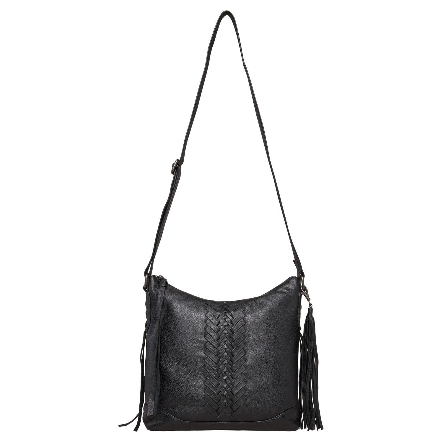 Concealed Carry Blake Scooped Leather Crossbody - Lady Conceal - Concealed Carry Purse - black crossbody purse designer - black owned purse designers - crossbody bag for concealed gun carry - concealed carry gun bags - concealed carry crossbody bag - concealed carry purse crossbody - Gift for gun owners - Women Gun Bag - most popular crossbody bag - crossbody handgun bag - crossbody bags for everyday use