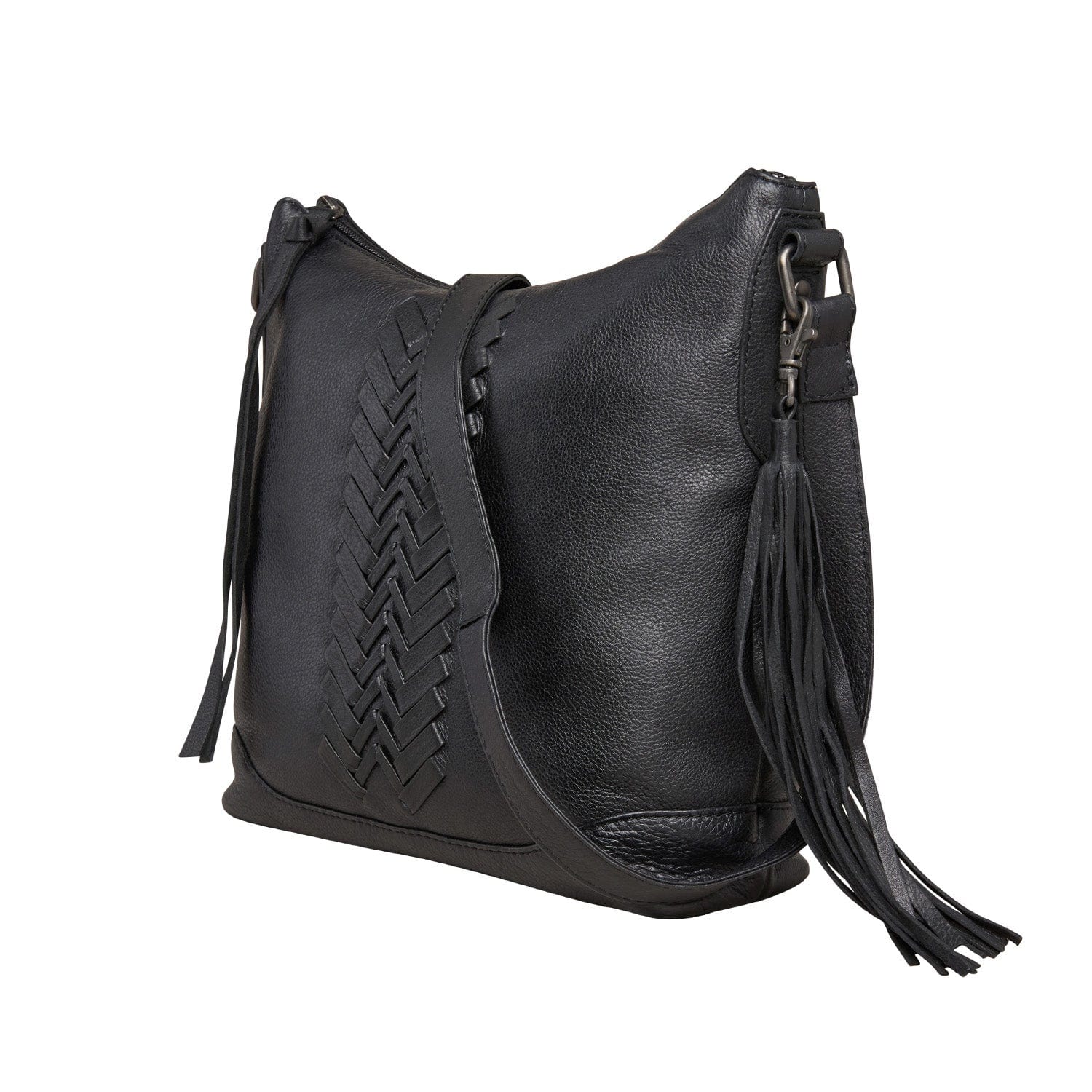 Concealed Carry Blake Scooped Leather Crossbody - Lady Conceal - Concealed Carry Purse - black crossbody purse designer - black owned purse designers - crossbody bag for concealed gun carry - concealed carry gun bags - concealed carry crossbody bag - concealed carry purse crossbody - Gift for gun owners - Women Gun Bag - most popular crossbody bag - crossbody handgun bag - crossbody bags for everyday use