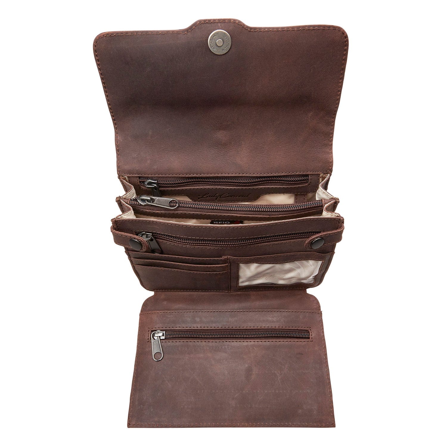 Concealed Carry Jolene Leather Crossbody Organizer - YKK Locking Purse with Universal Holster - Women CCW Crossbody Holster soft leather shoulder bags for women's - crossbody bags for everyday use - most popular crossbody bag - crossbody bags for guns - crossbody handgun bag - Unique Hide Purse - Conceal Carry Western Purse - Stylish Carry Cheetah Leather Bag - Bag for Conceal Carrying Women - Gun Bag for Women