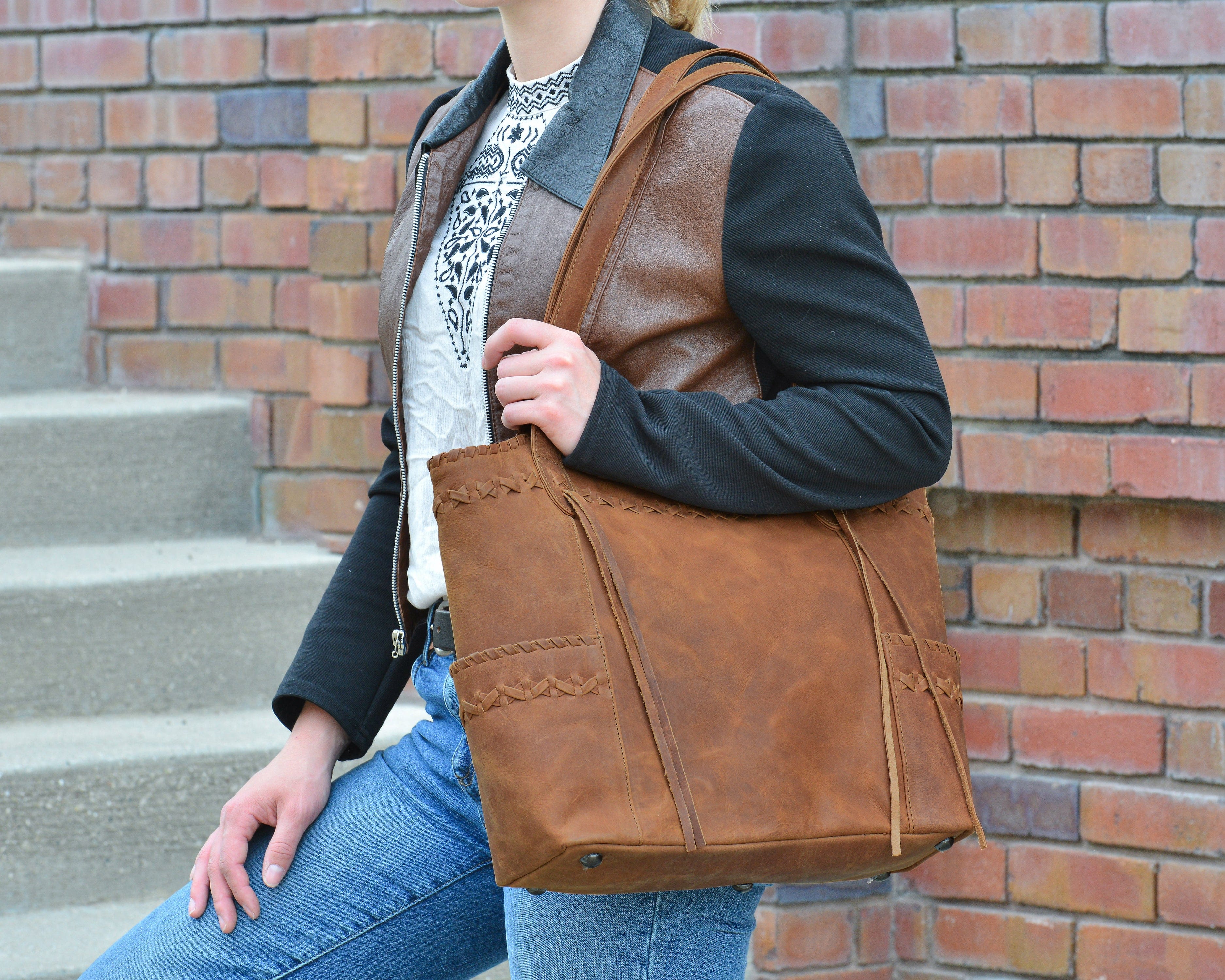 Concealed Carry Kendall Leather Tote - Lady Conceal - Women conceal carry purse for pistol - Designer Luxury Ella Tote Carry Handbag - YKK Locking Zippers and Universal Holster - Unique Hide Handbag Gun and Pistol Bag - Designer Luxury Kendall Leather Carry Handbag - carry Handbag for gun carry - Unique Ella Tote gun Handbag - concealed carry gun Handbag - concealed carry gun Handbag with locking zipper - concealed carry Handbag for woman