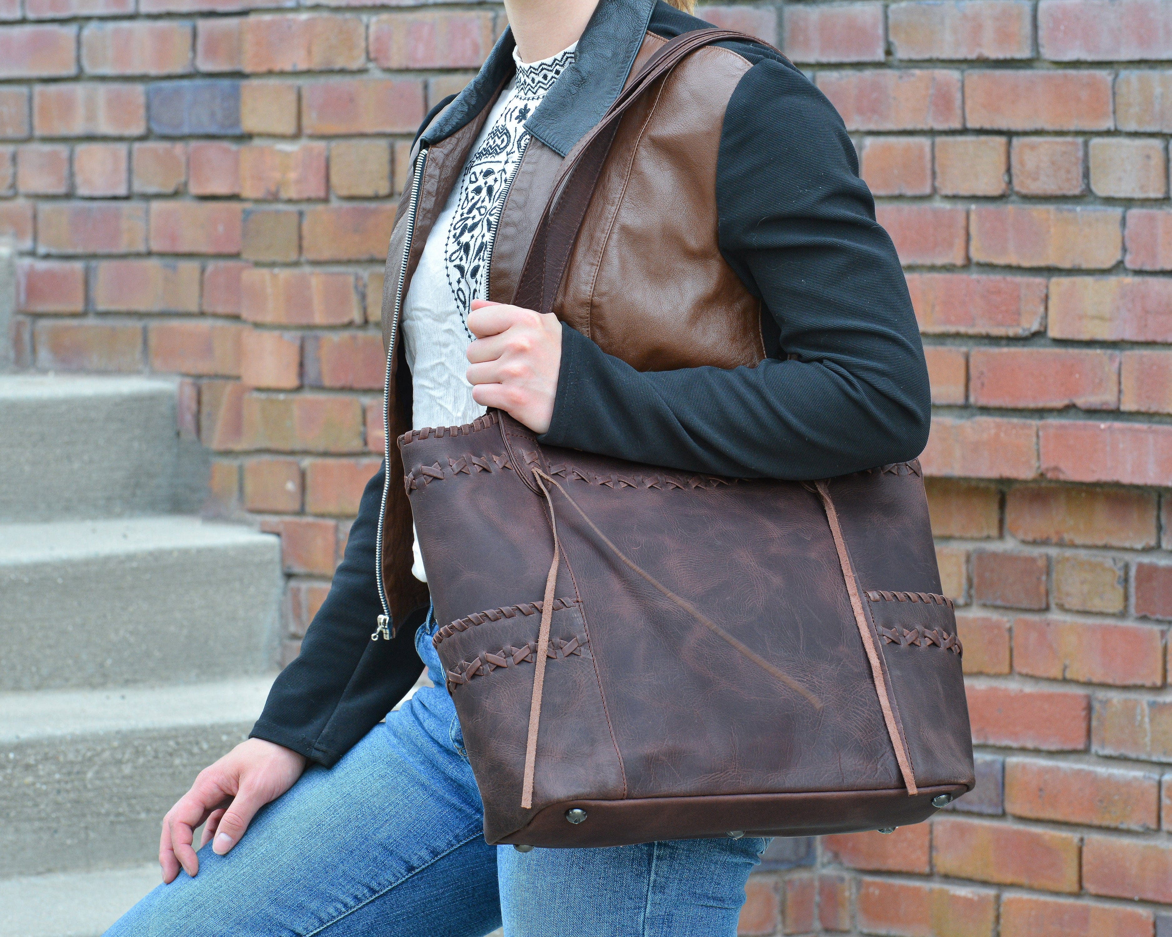 Concealed Carry Kendall Leather Tote - Lady Conceal - Women conceal carry purse for pistol - Designer Luxury Ella Tote Carry Handbag - YKK Locking Zippers and Universal Holster - Unique Hide Handbag Gun and Pistol Bag - Designer Luxury Kendall Leather Carry Handbag - carry Handbag for gun carry - Unique Ella Tote gun Handbag - concealed carry gun Handbag - concealed carry gun Handbag with locking zipper - concealed carry Handbag for woman