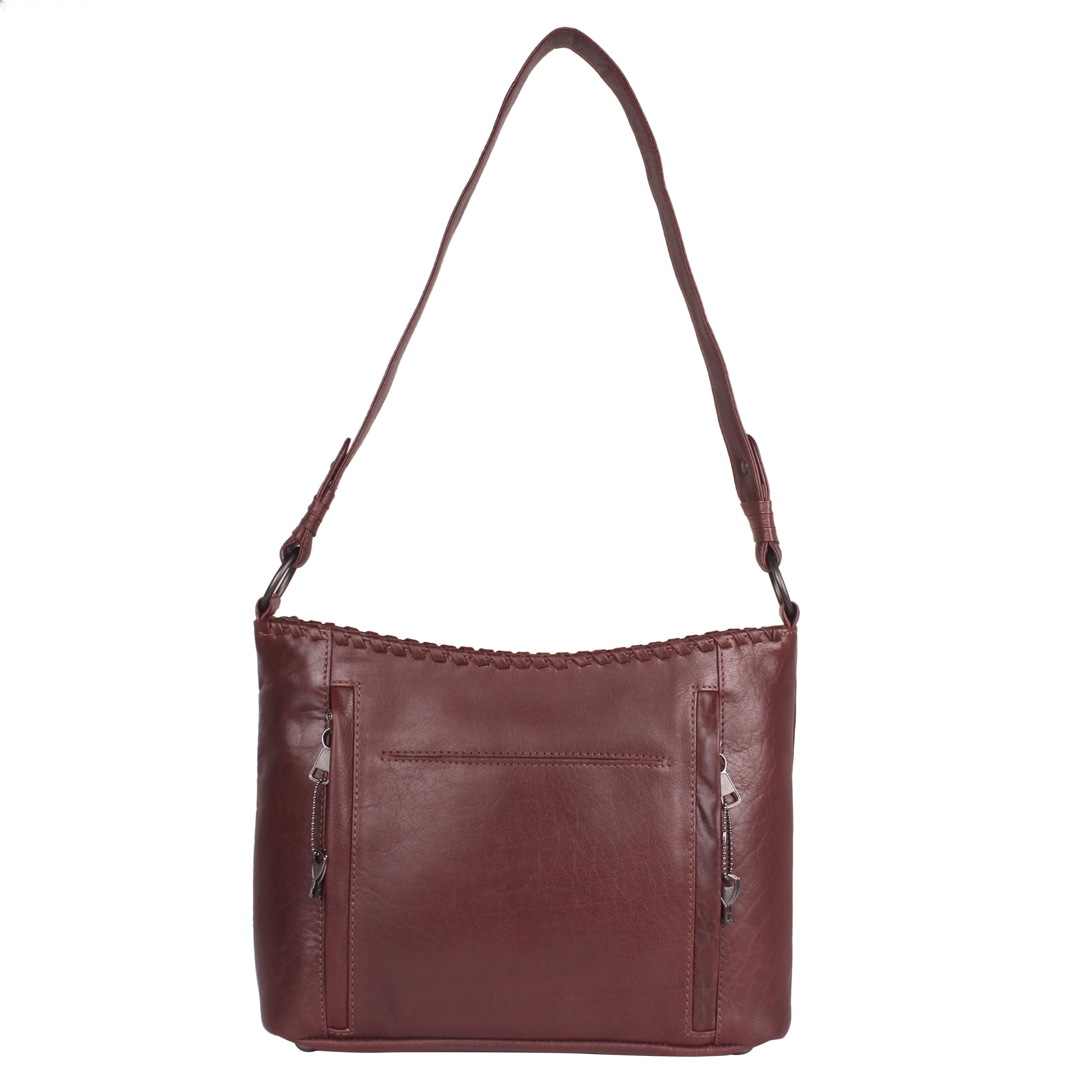 Concealed Carry Juliana Leather Hobo - Lady Conceal - Concealed Carry Purse - Lady Conceal