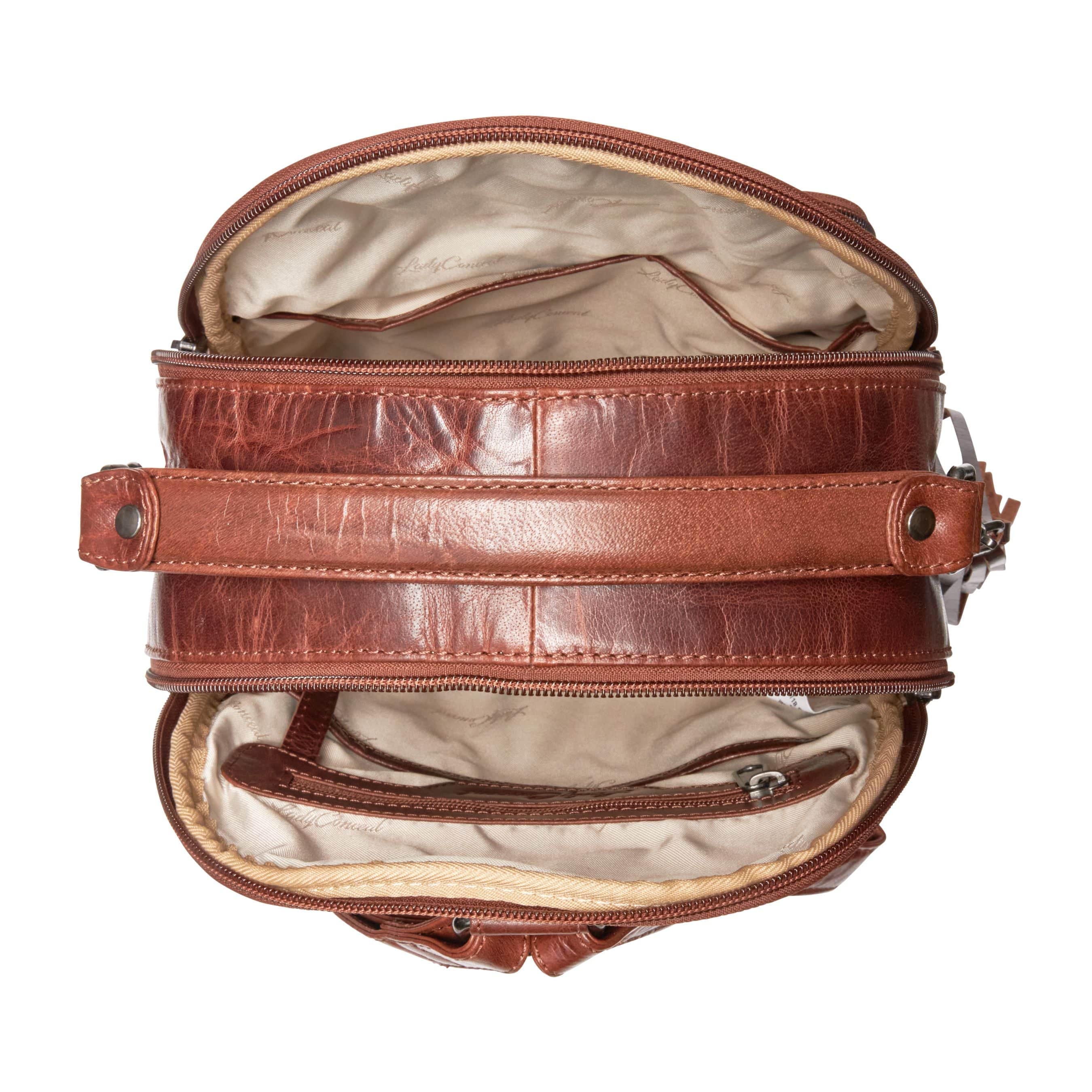 Concealed Carry Sawyer Leather Backpack - Locking YKK Holster Purse - Women Bag for Gun - Gun Owner Outdoor Bag - Outdoors Gun Bag - Women's Conceal Carry Purse for Firearm - Women Gun Users - gun carrier backpack - best gun carrying backpack- best gun carry backpack - Pistol and Firearm Bag - Western Hide Backpack - Boho Stylish Backpack for Women - Universal Holster Bag - Marley Unisex Backpack - Women's Concealed Carry Bagpack - premium leather backpack