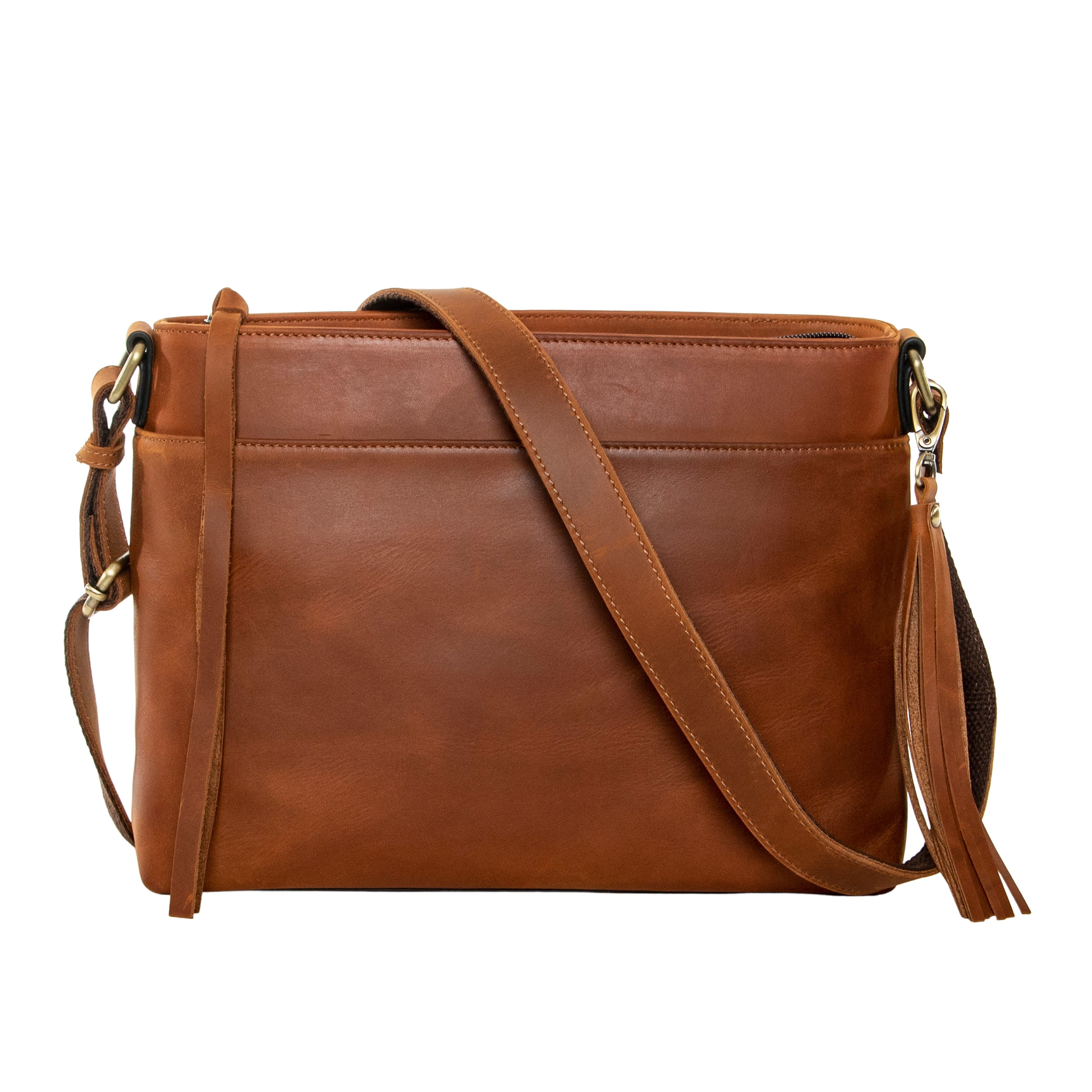 Concealed Carry Josie Leather Crossbody - Lady Conceal - Concealed Carry Purse - soft leather shoulder bags for women's - crossbody bags for everyday use - most popular crossbody bag - crossbody bags for guns - crossbody handgun bag - Unique Hide Purse - Conceal Carry Western Purse - Stylish Carry Josie Leather Bag - Bag for Conceal Carrying Women - Gun Bag for Women