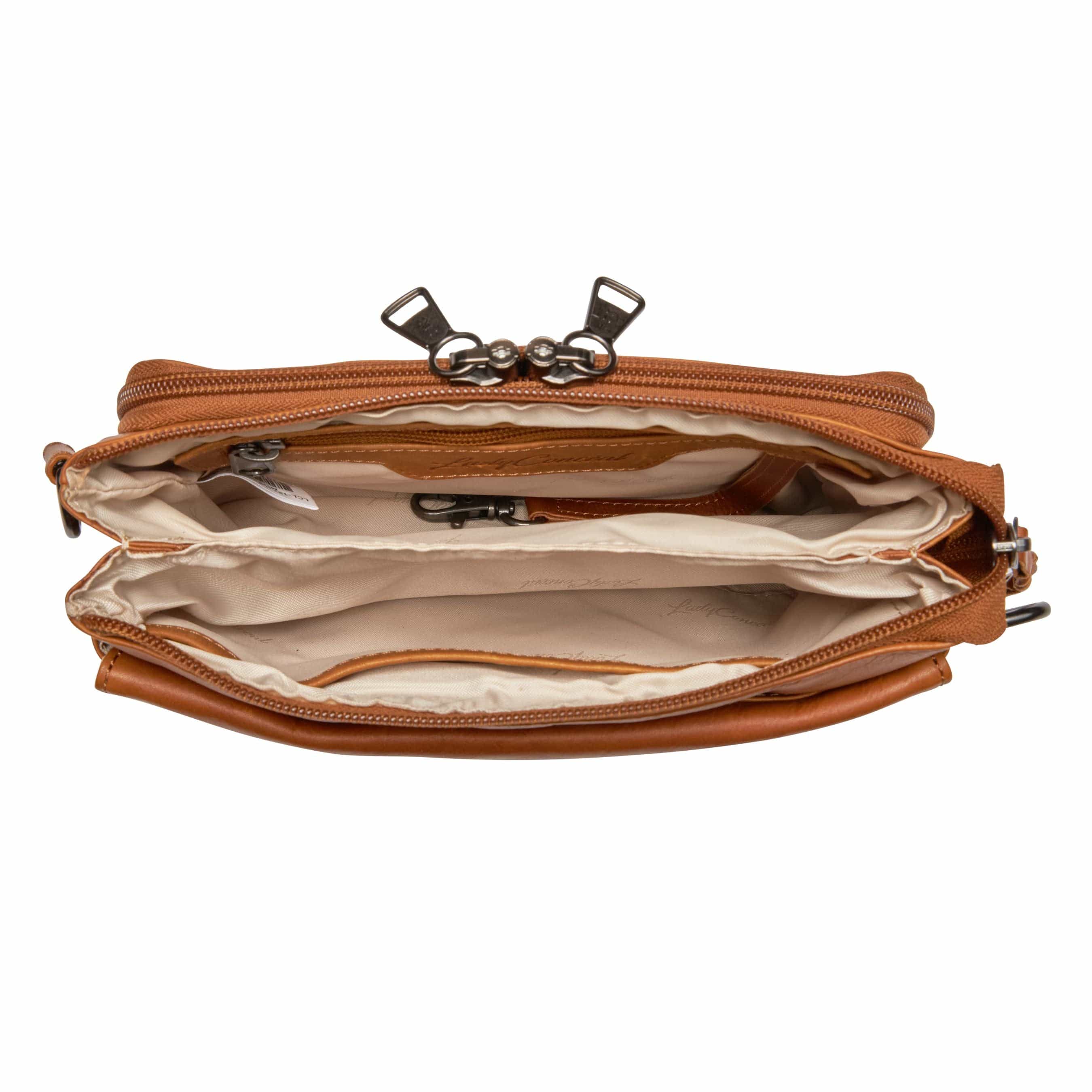 The Concealed Carry Natasha Crossbody - Locking zippers and universal holster - Leather Crossbody pistol bag - Tactical womans purse for pistol - Concealed Carry Purse - most popular crossbody bag - crossbody handgun bag - crossbody bags for everyday use - Lady Conceal - Unique Hide Purse - Locking YKK Purse - Fanny Pack for Gun and Pistol - Easy CCW - Fast Draw Bag - Secure Gun Bag