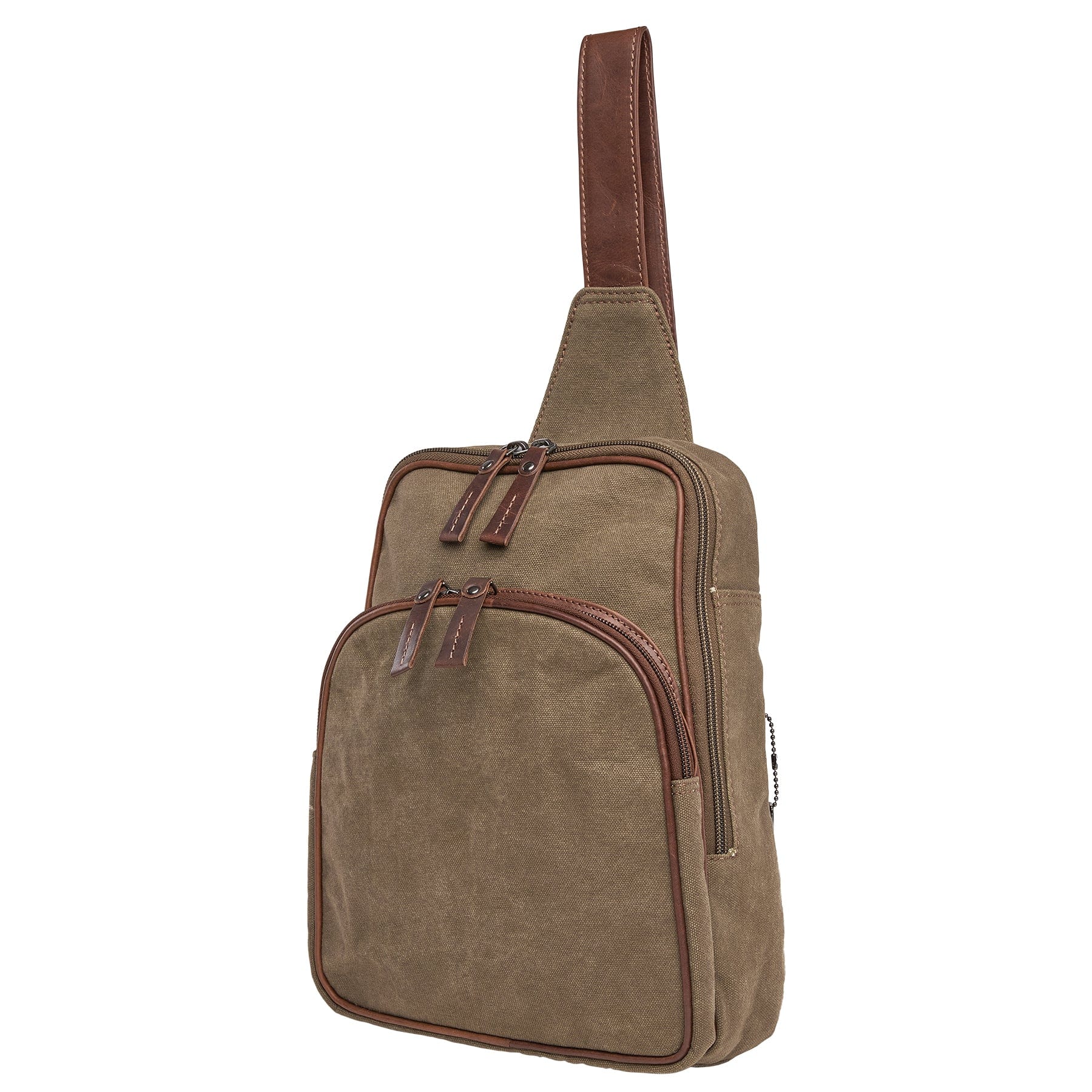 Concealed Carry Unisex Kennedy Canvas Sling Backpack - Gun Gift for Women - CCW Stylish Bag - Women's Conceal Carry Purse for Firearm - Women Gun Users - gun carrier backpack - best gun carrying backpack- best gun carry backpack - Pistol and Firearm Bag - Western Hide Backpack - Boho Stylish Backpack for Women - Universal Holster Bag - Marley Unisex Backpack - Women's Concealed Carry Bagpack - premium leather backpack