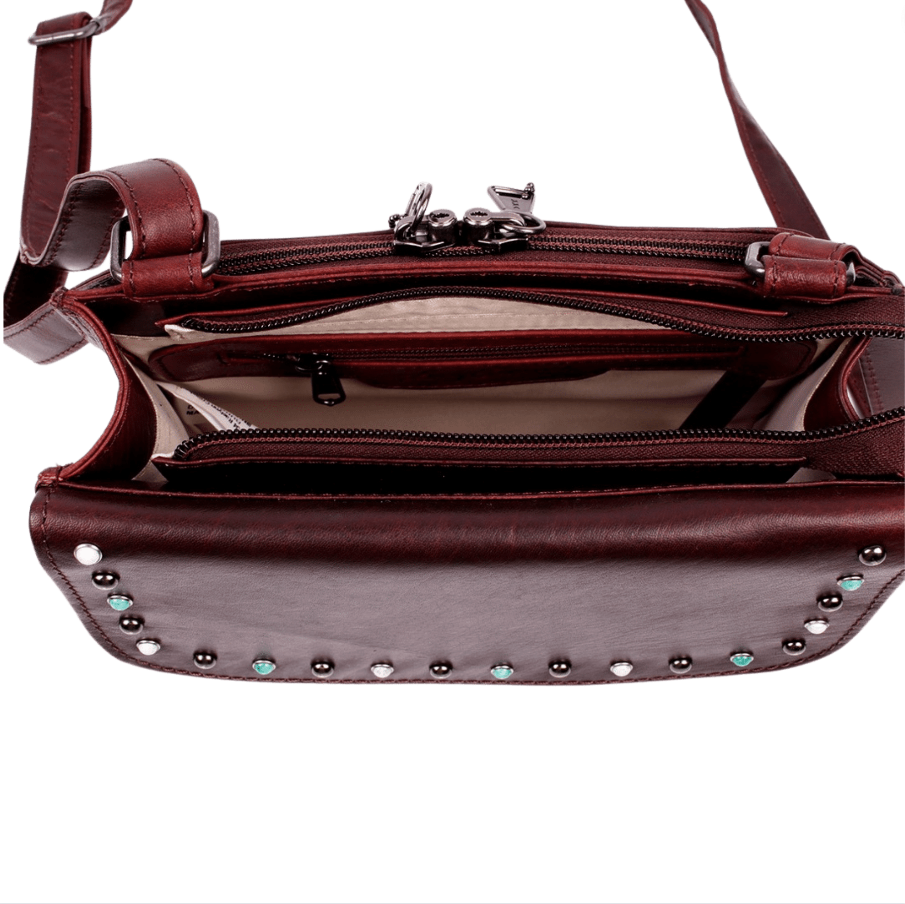 Lady Conceal Concealed Carry Purse for Women – Raelynn Buffalo Leather Crossbody - RFID Organizer purse - Locking YKK & Universal Holster - designer purses - black designer purse - designer purse brands - designer backpack purse - designer purse sale - womens designer purse sale - designer purses black friday sale - black and white designer purse - black crossbody purse designer - black owned purse designers - woman designer purse - designer purses for women