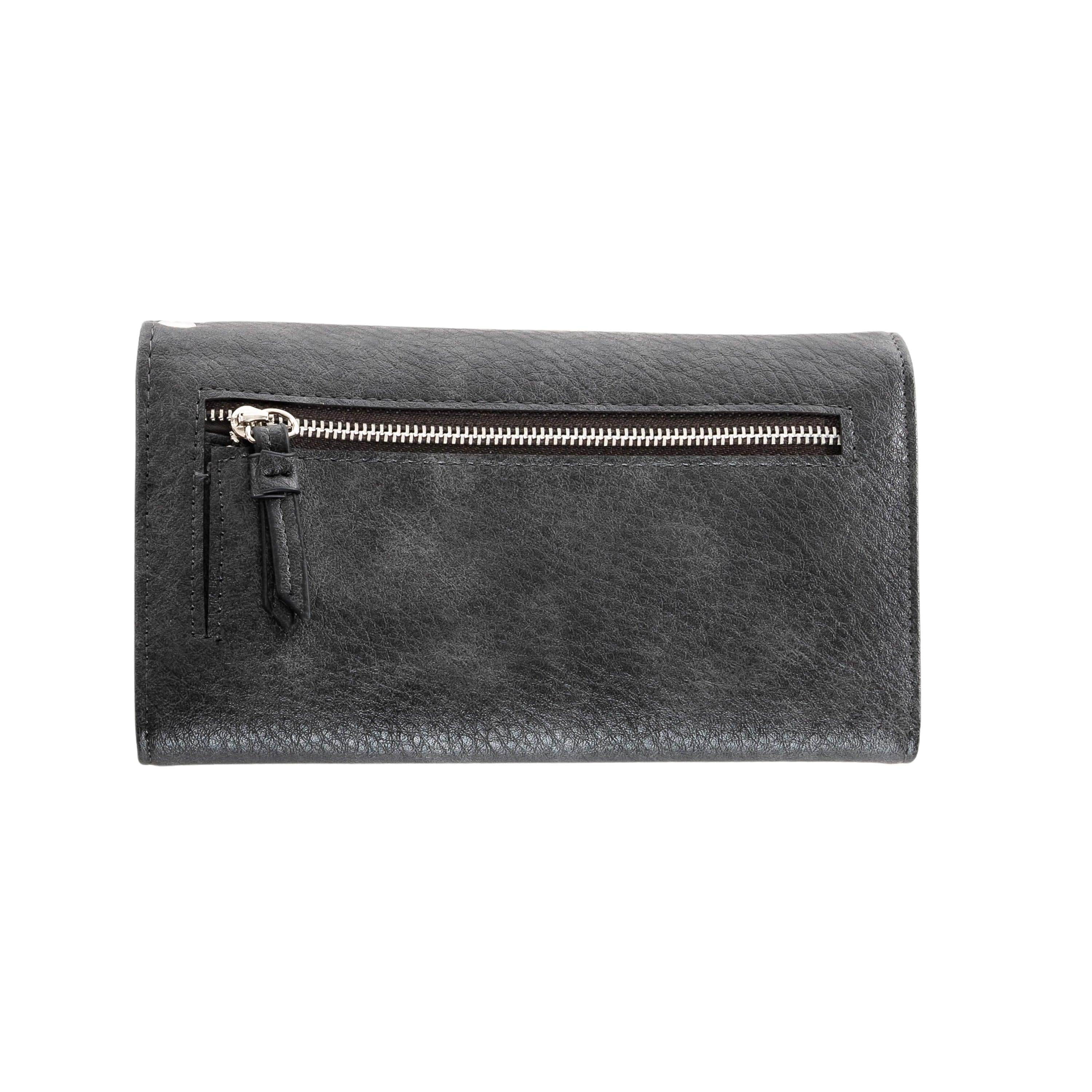 Morgan Clutch Wallet -  Lady Conceal -  Wallets -  leather clutch wallet -  brown leather clutch wallet -  leather clutch wallet purse bag -  classic leather clutch wallet -  gray leather clutch wallet  small wallets for women -  mini wallet -  ladies wallet purse -  women wallet sale -  best small wallets for women