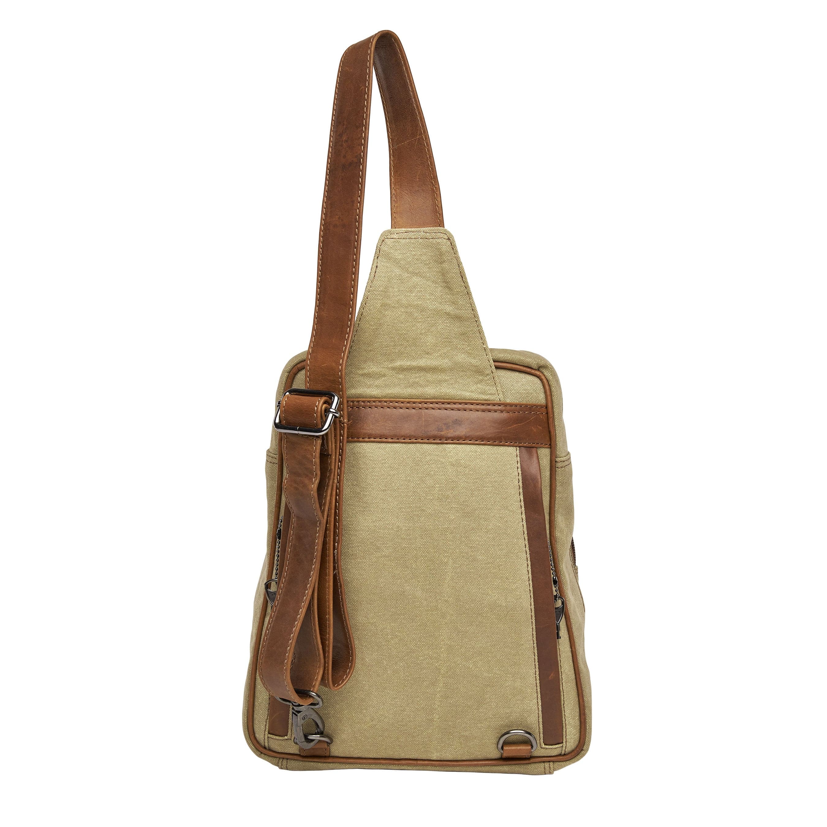 Concealed Carry Unisex Kennedy Canvas Sling Backpack - Gun Gift for Women - CCW Stylish Bag - Women's Conceal Carry Purse for Firearm - Women Gun Users - gun carrier backpack - best gun carrying backpack- best gun carry backpack - Pistol and Firearm Bag - Western Hide Backpack - Boho Stylish Backpack for Women - Universal Holster Bag - Marley Unisex Backpack - Women's Concealed Carry Bagpack - premium leather backpack