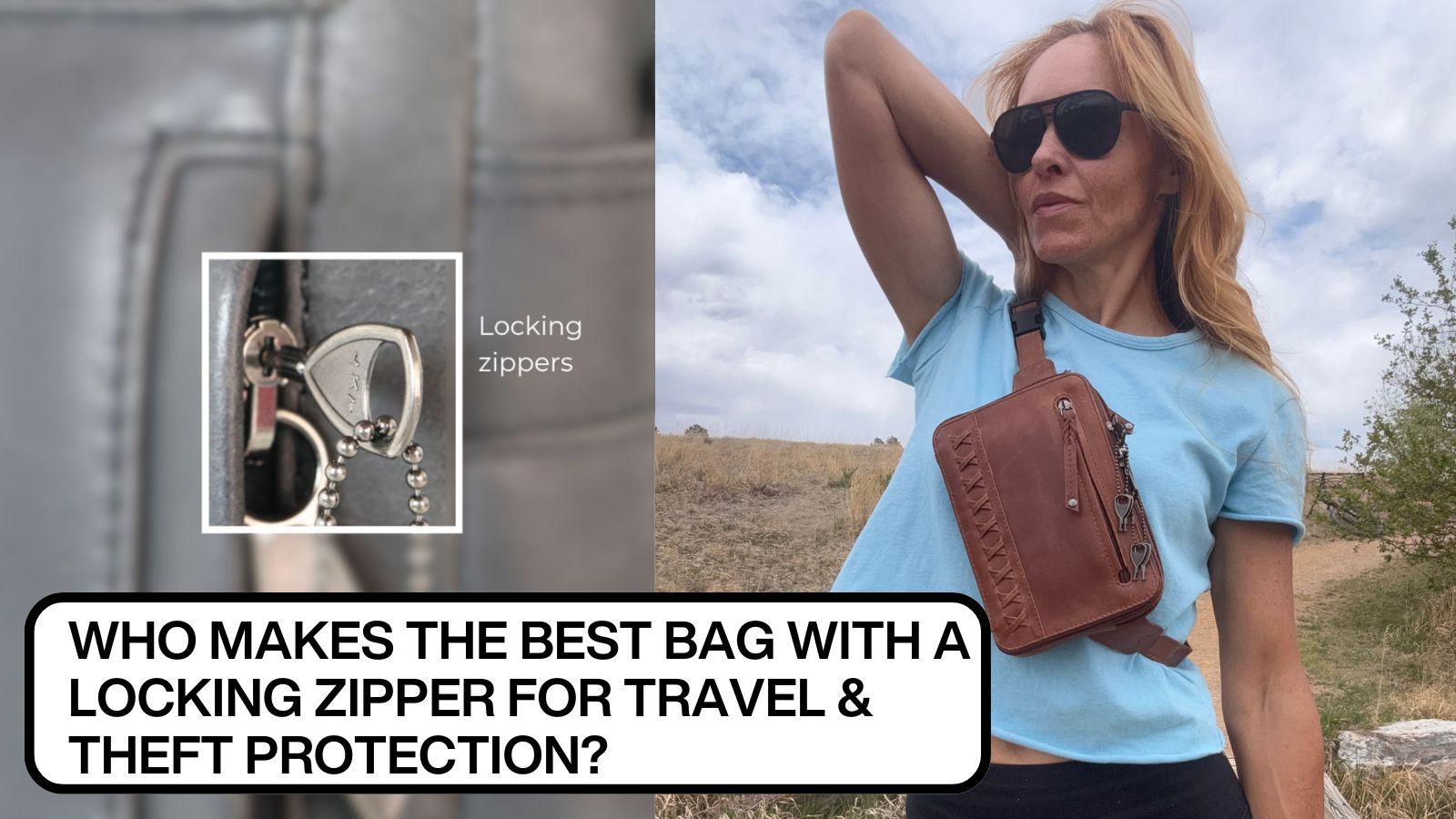 Bag With a Locking Zipper