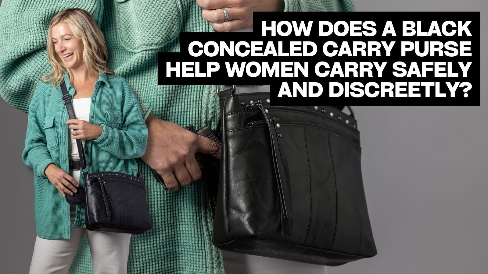 Black Concealed Carry Purse