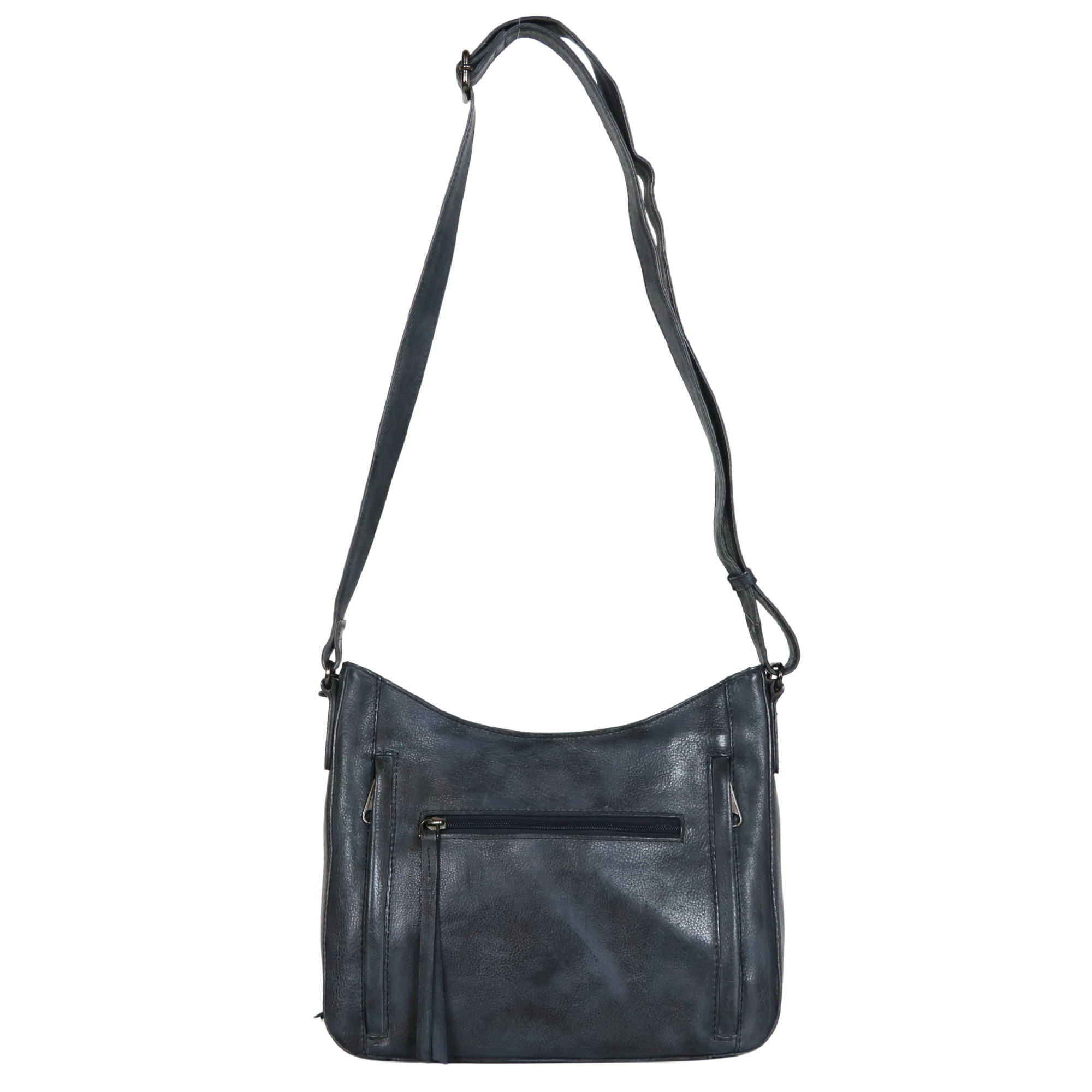 #236 Emery Concealed Carry Leather Crossbody without Locking Zippers