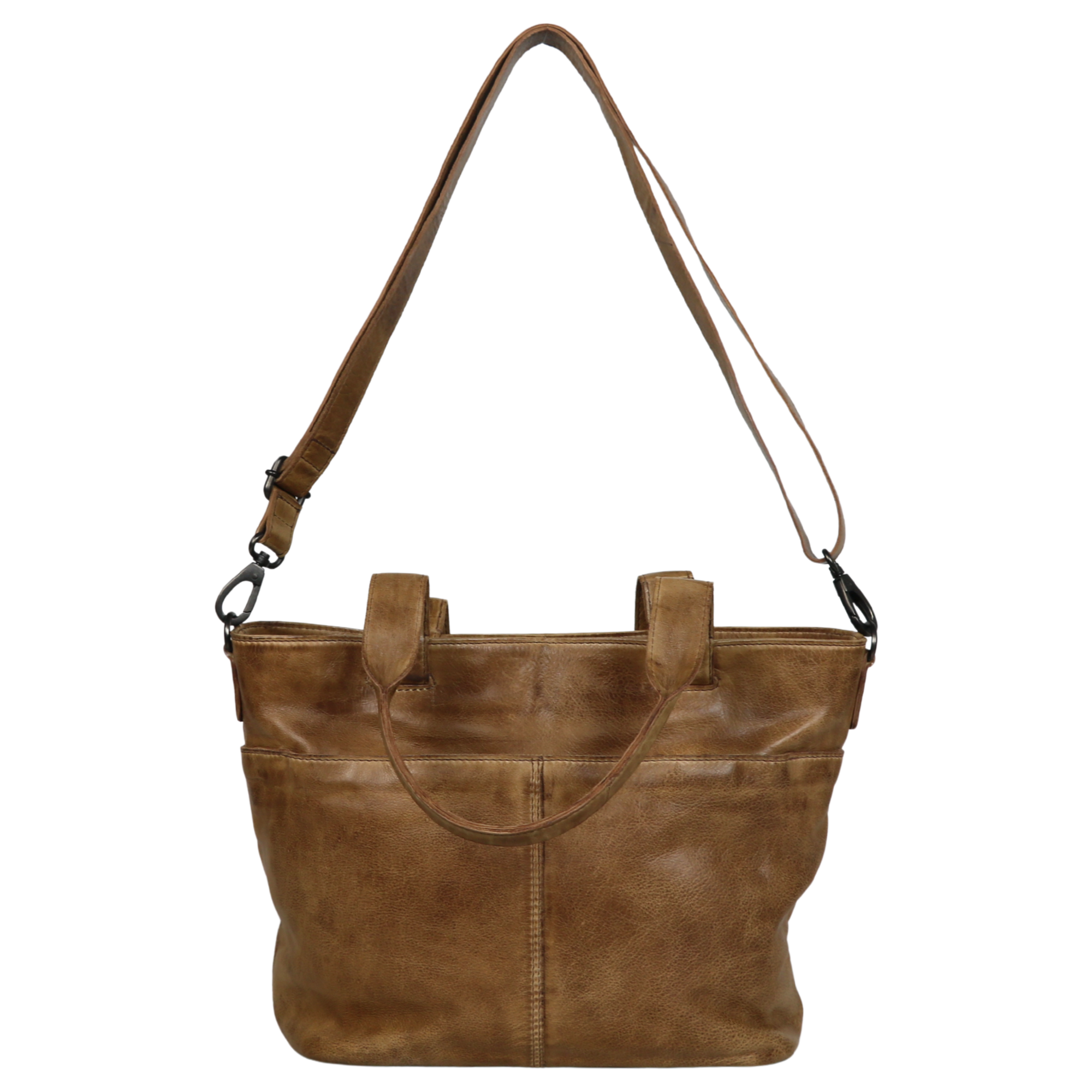 #241 Tan Concealed Carry Leather Satchel and Crossbody