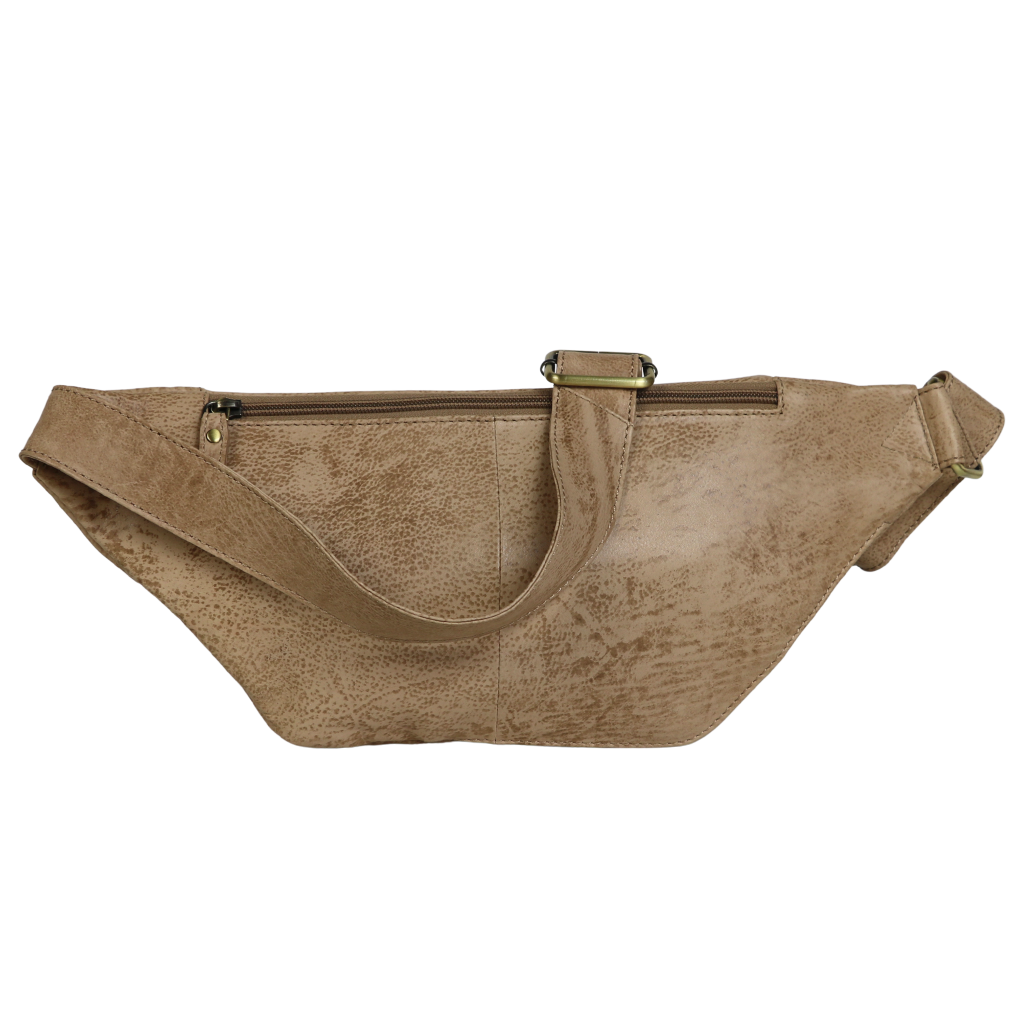 #244 Taupe Speckled Leather Charlie Concealed Carry Sling