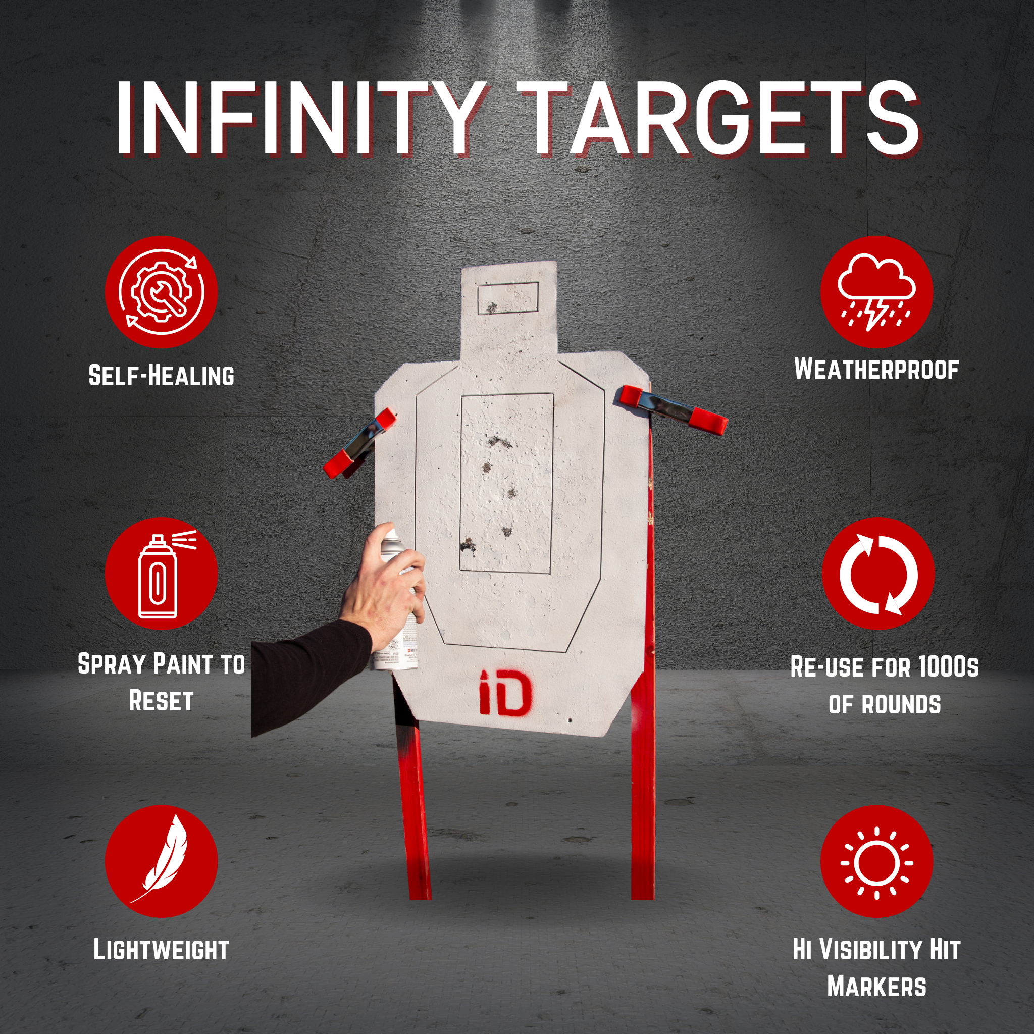 Infinity Target – USPSA/IPSC by Infinite Defense