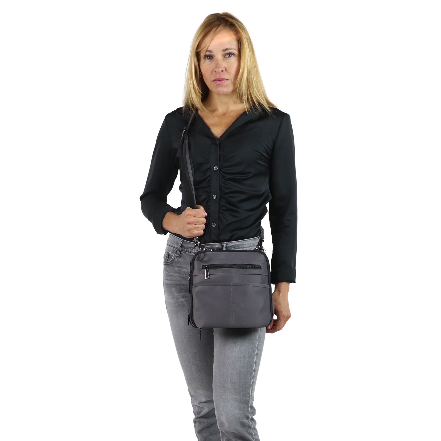Concealed Carry Nylon Kayden Deluxe Crossbody by DS Conceal
