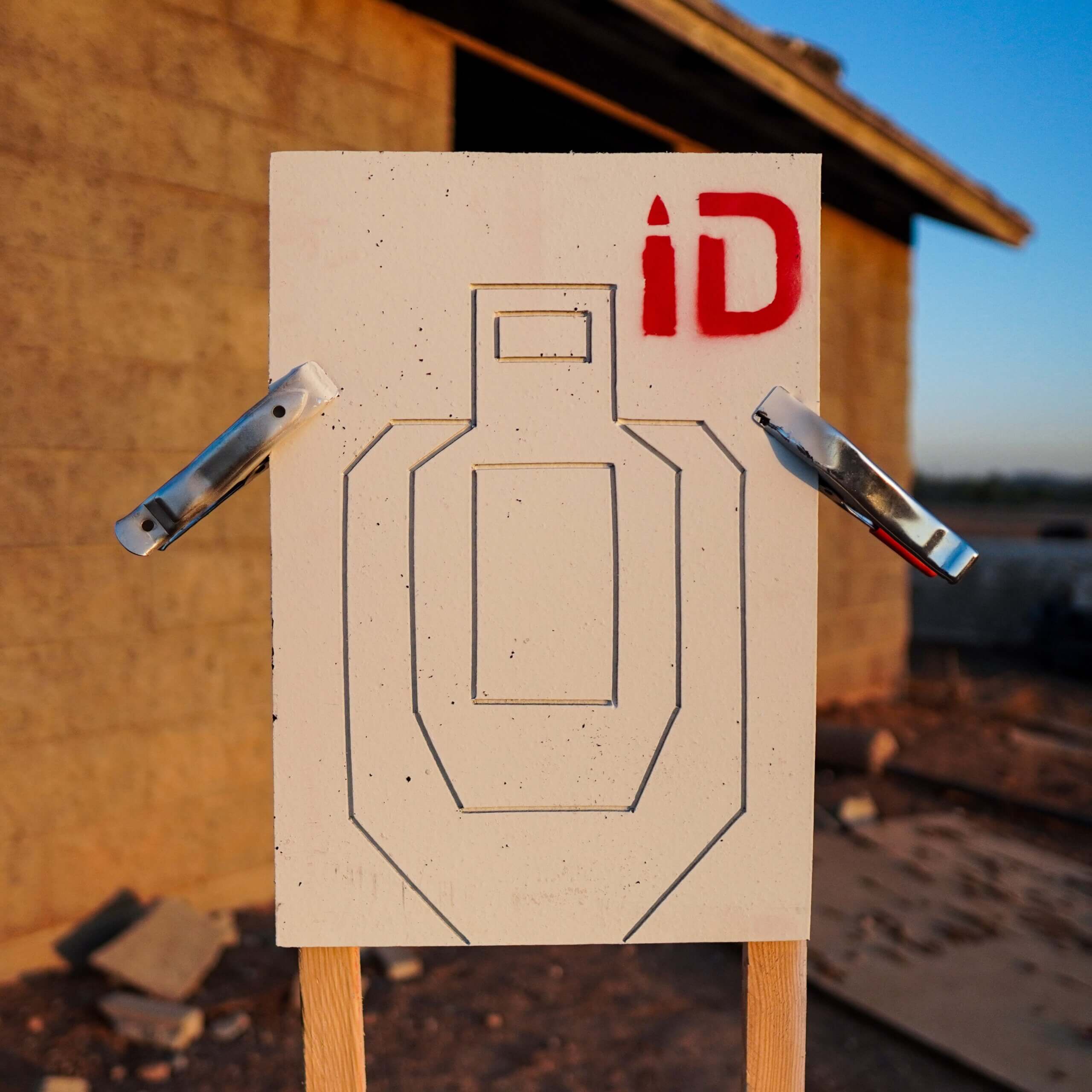 Half Size Infinity Target