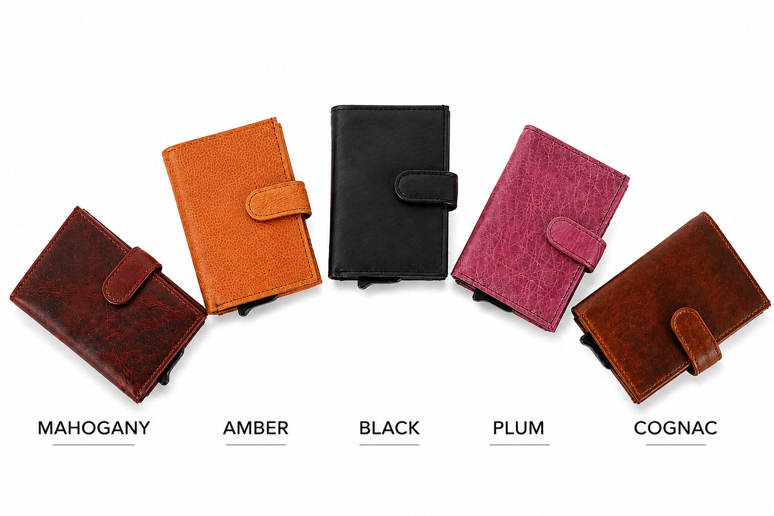 Nova RFID Compact Leather Wallet – Slim & Secure Fit