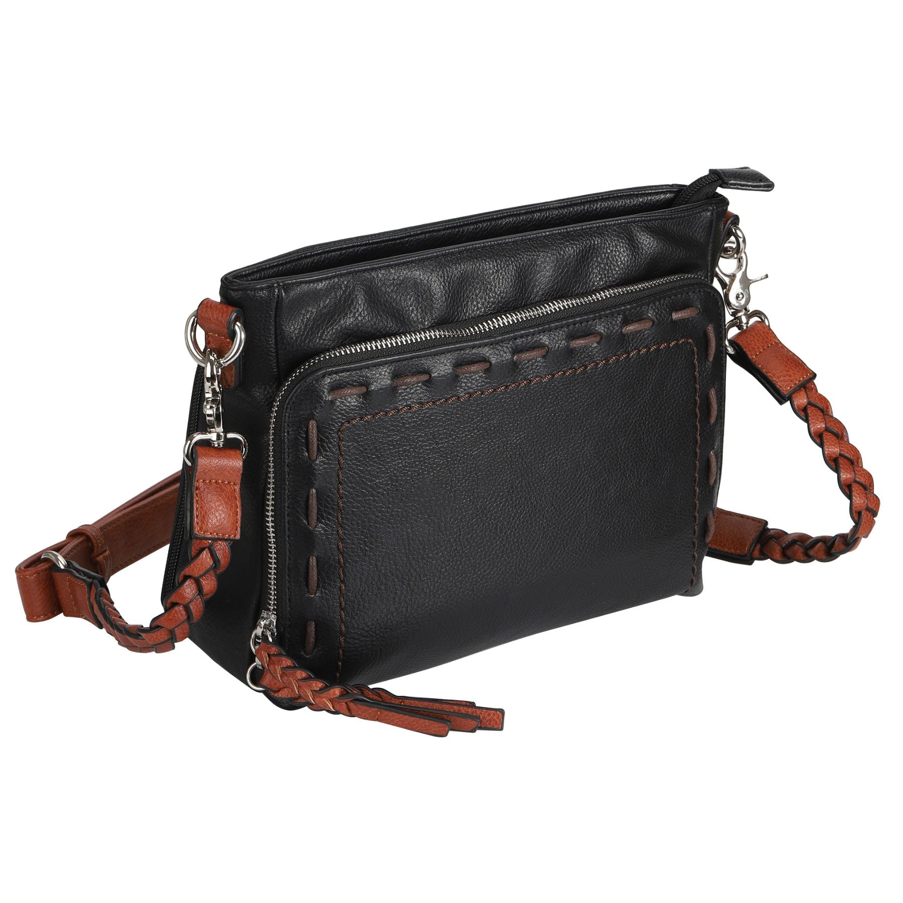 Concealed Carry Skylar Crossbody -  Lady Conceal -  Concealed Carry Purse -  American Gun Handbags -  crossbody bag for concealed gun carry -  concealed carry gun bags -  concealed carry crossbody bag -  concealed carry purse crossbody -  Gift for gun owners -  Locking gun handbags