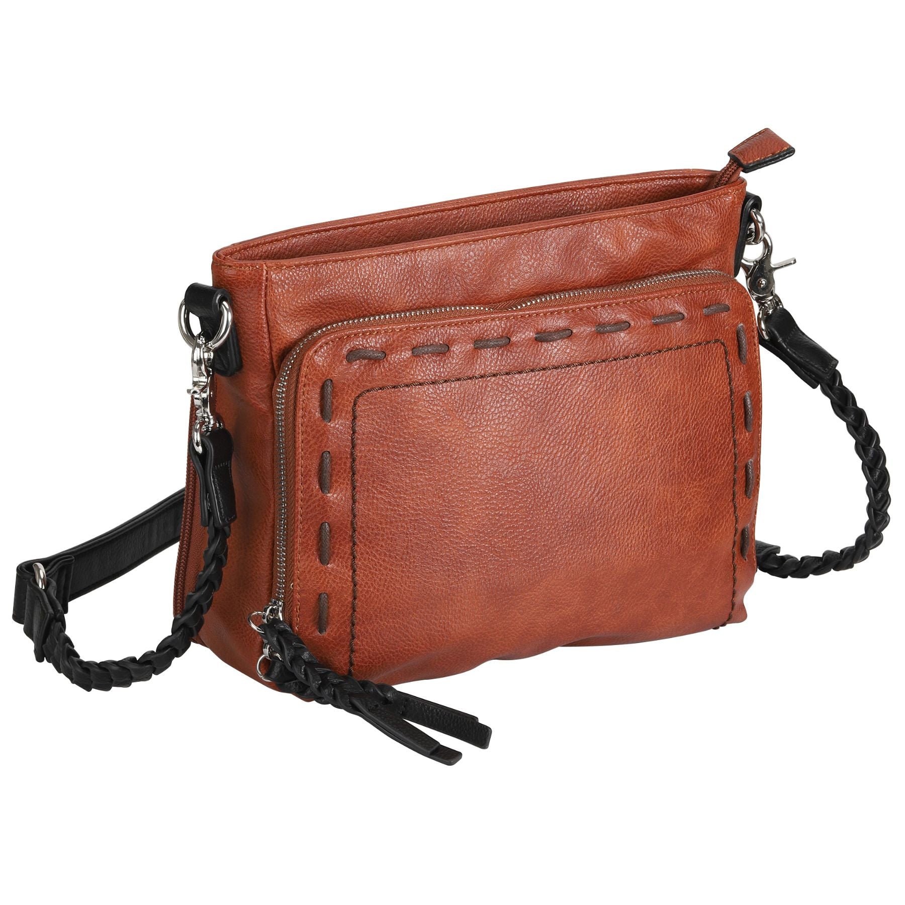 Concealed Carry Skylar Crossbody -  Lady Conceal -  Concealed Carry Purse -  American Gun Handbags -  crossbody bag for concealed gun carry -  concealed carry gun bags -  concealed carry crossbody bag -  concealed carry purse crossbody -  Gift for gun owners -  Locking gun handbags