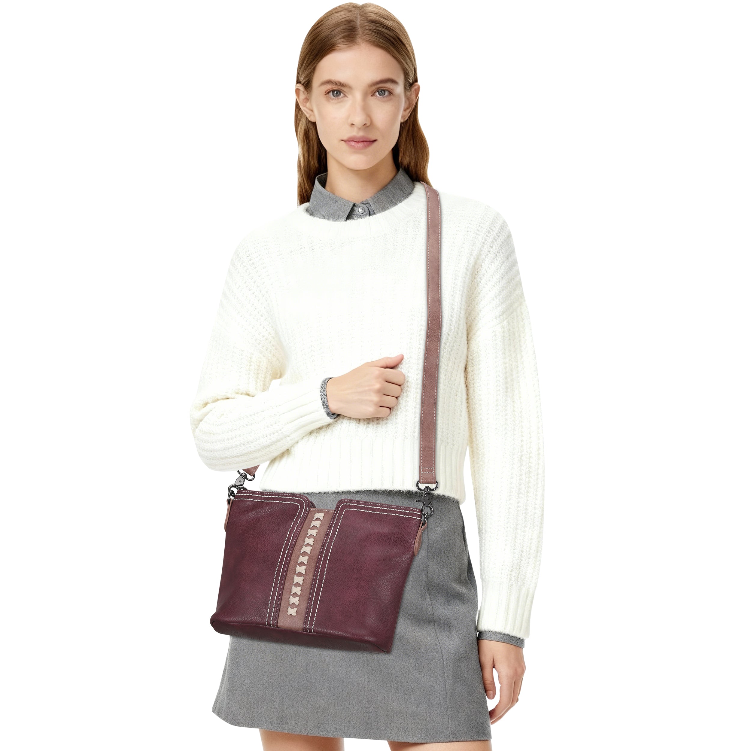 Concealed Carry Carolina Crossbody by Lady Conceal