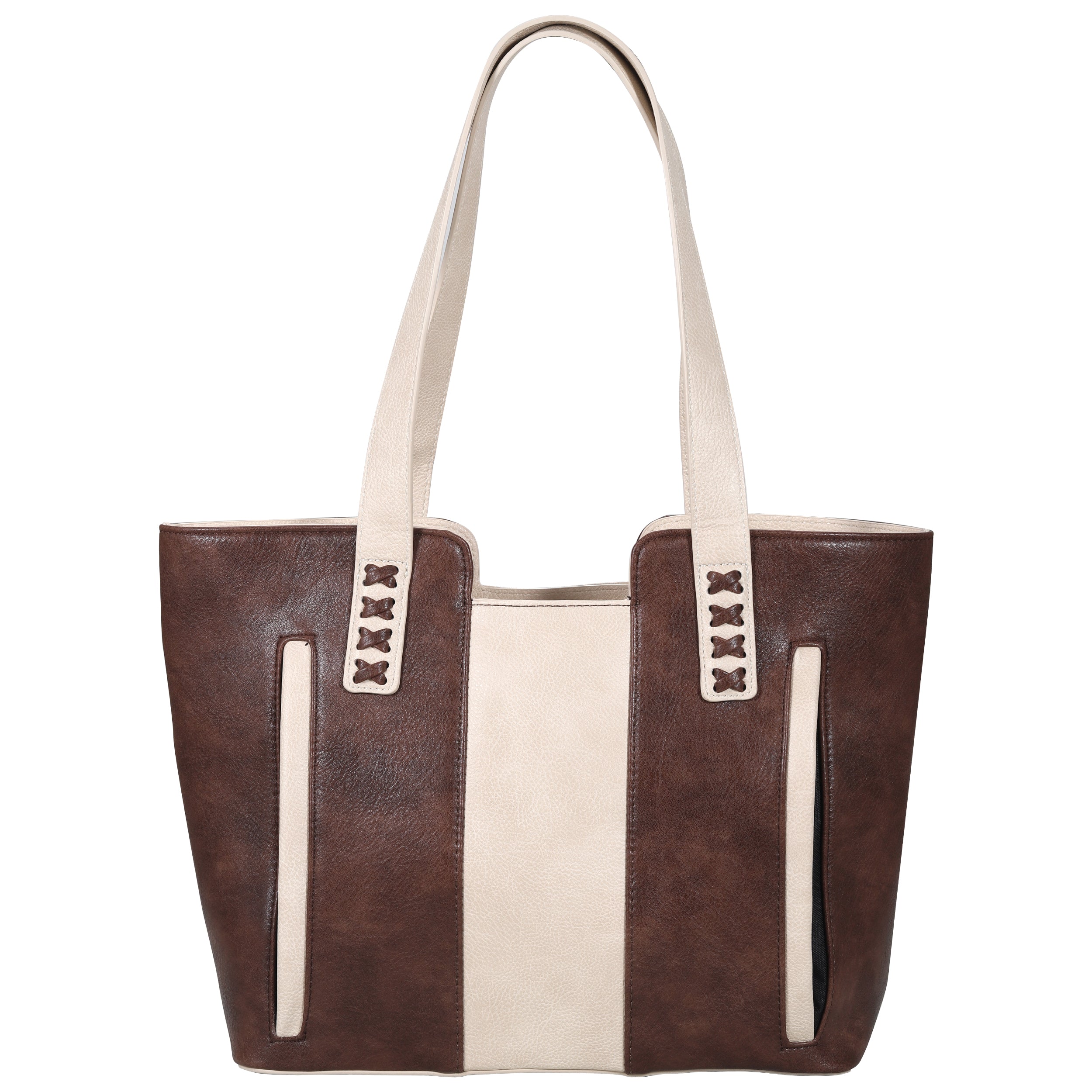 Concealed carry handbag Wrenly Tote with comfortable straps by Lady Conceal