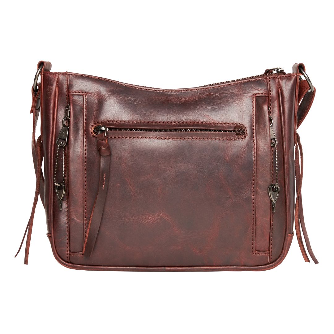 -SALE- Concealed Carry Callie Leather Crossbody by Lady Conceal