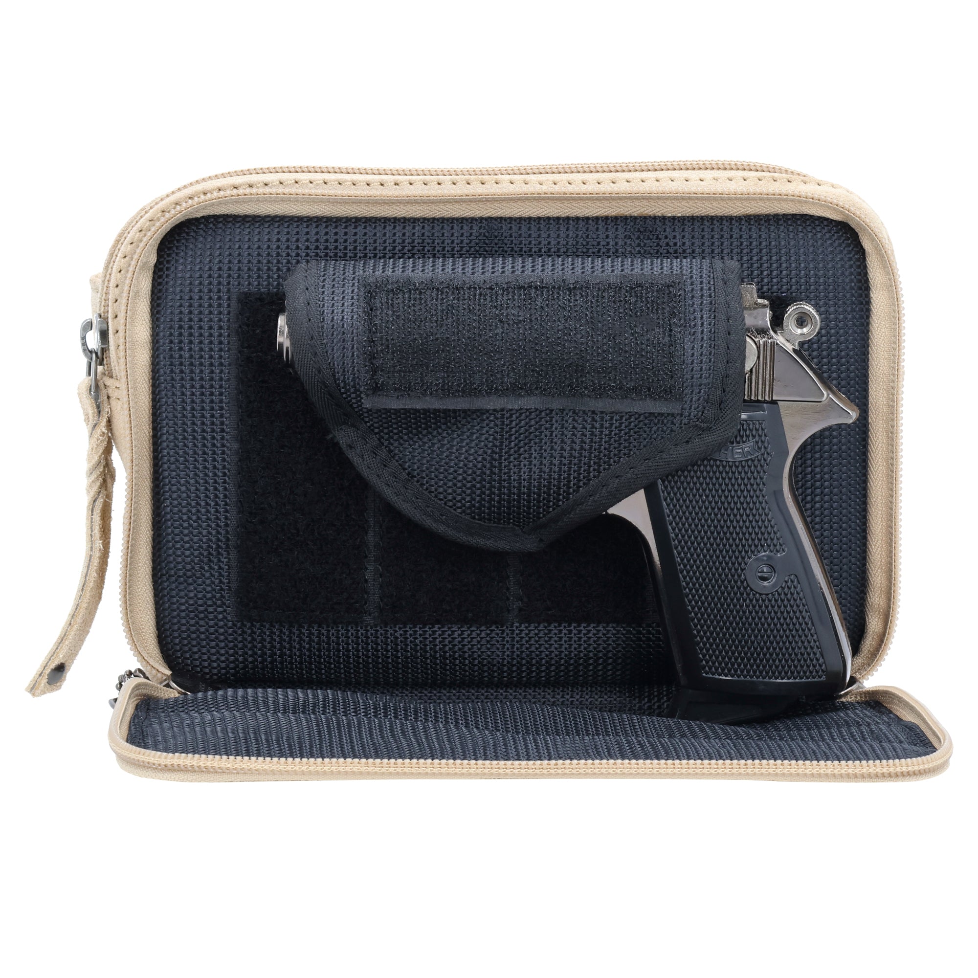 Concealed Carry Kailey Leather Purse Pack -  Lady Conceal -  Concealed Carry Purse -  most popular crossbody bag -  crossbody handgun bag -  crossbody bags for everyday use -  Lady Conceal -  Unique Hide Purse -  Locking YKK Purse -  Fanny Pack for Gun and Pistol -  Easy CCW -  Fast Draw Bag -  Secure Gun Bag