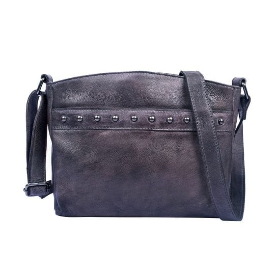 Conceal Carry Autumn Crossbody leather Gun Purse with Locking Zippers - Designer Conceal Carry Bag with Locking Zippers with Universal Holster