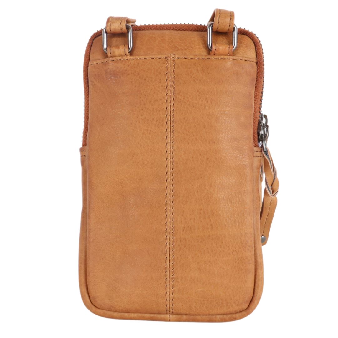 Shay Leather RFID Crossbody by Lady Conceal for Tasers and Pepper Spray - Bag for Self Defense - Women Pepper Spray _ Leather Conceal Bag - Tactical Accessories for Women 