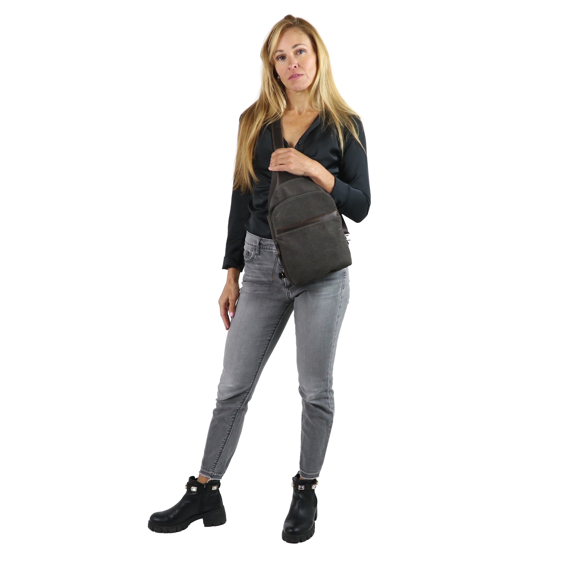 Concealed Carry Dakota Canvas Sling