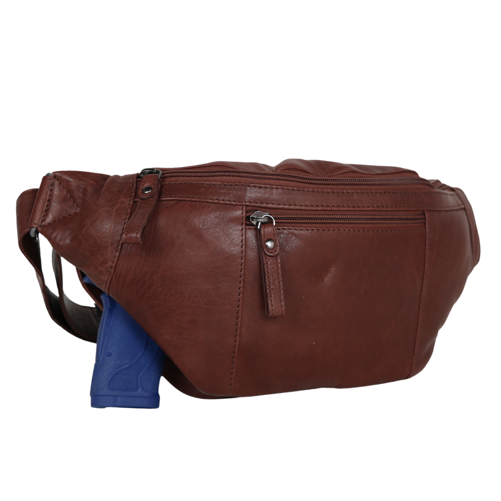 Concealed Carry Charlie Magnetic Leather Sling by Lady Conceal