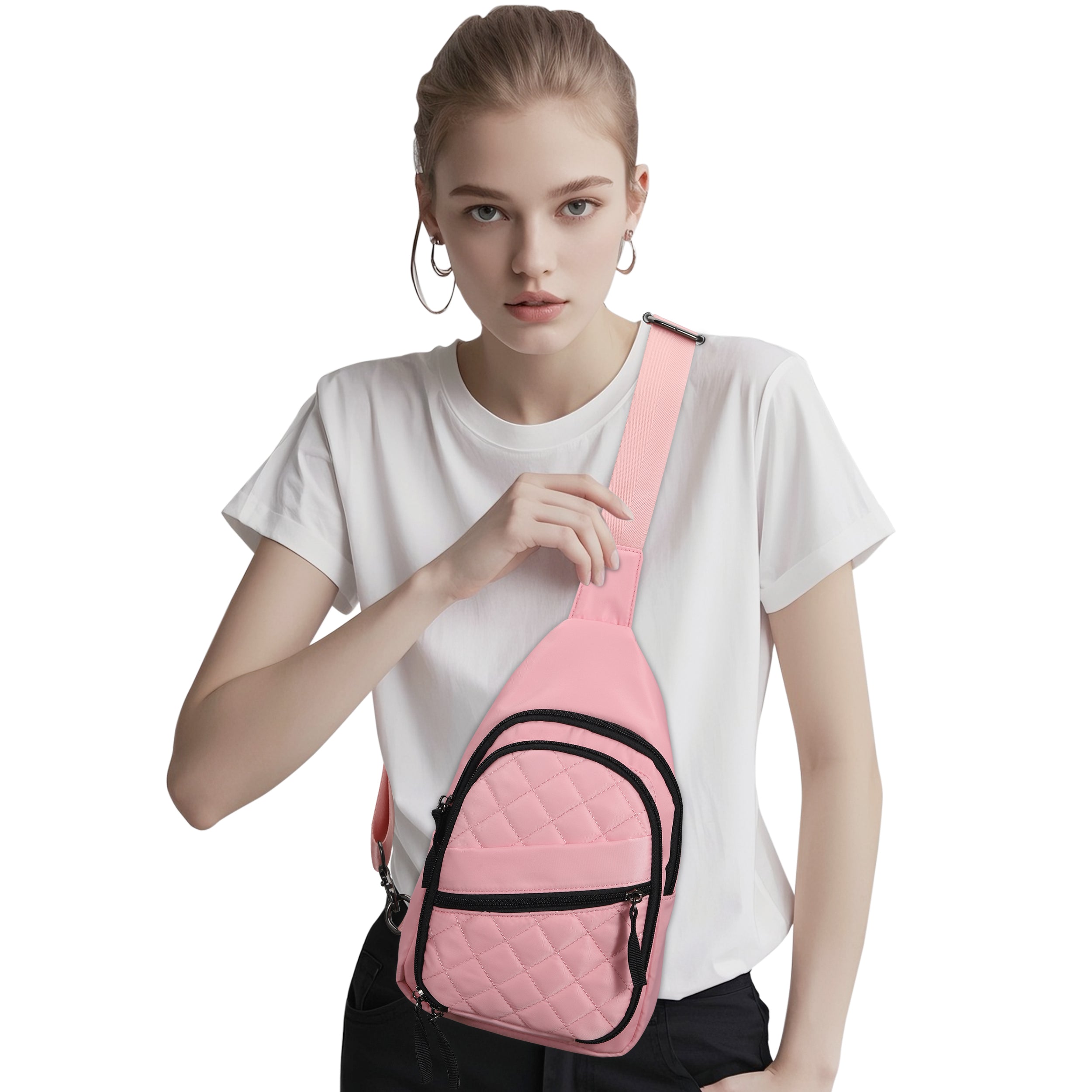 Concealed Carry Sarah sling Bags Coral