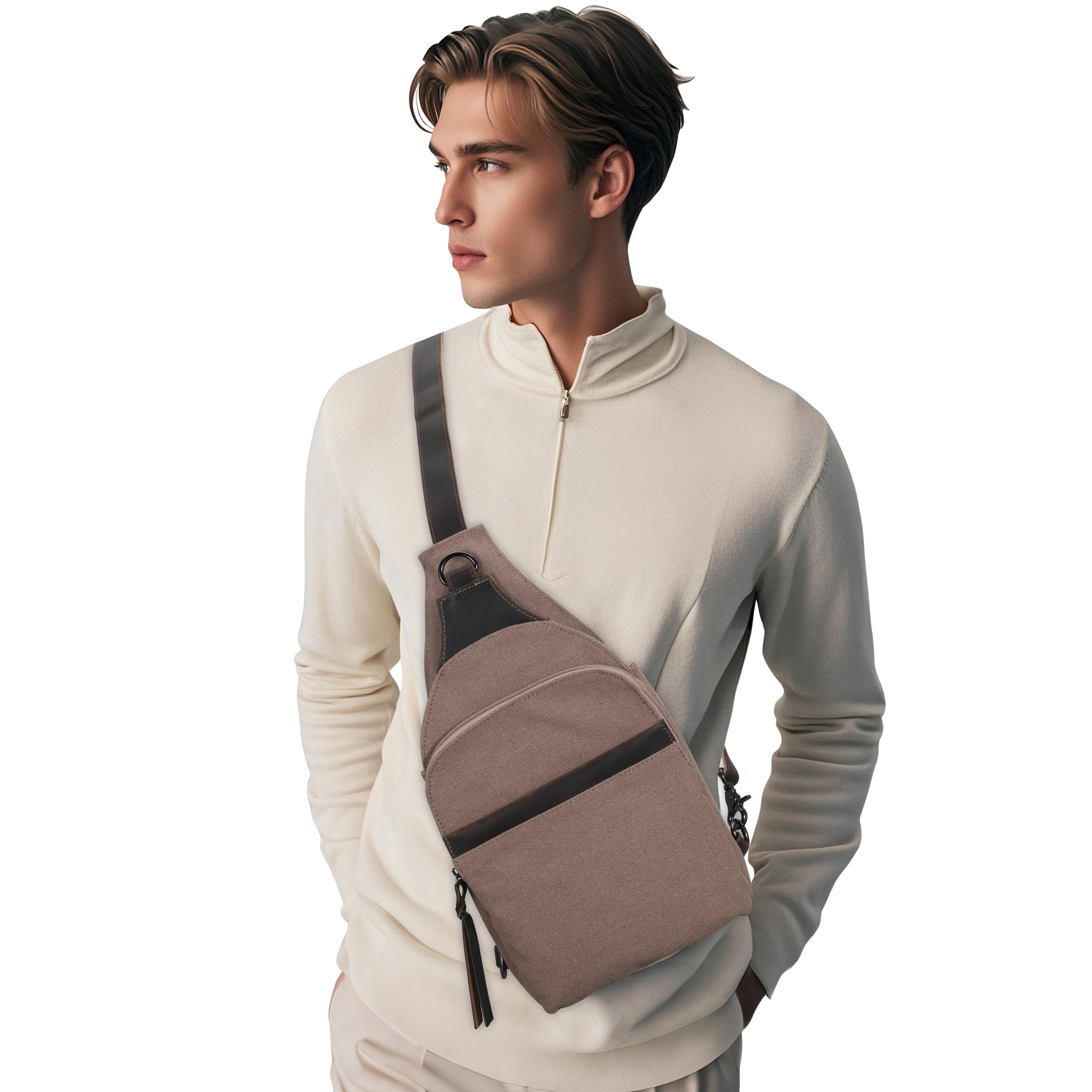 Concealed Carry Dakota Large Canvas Sling