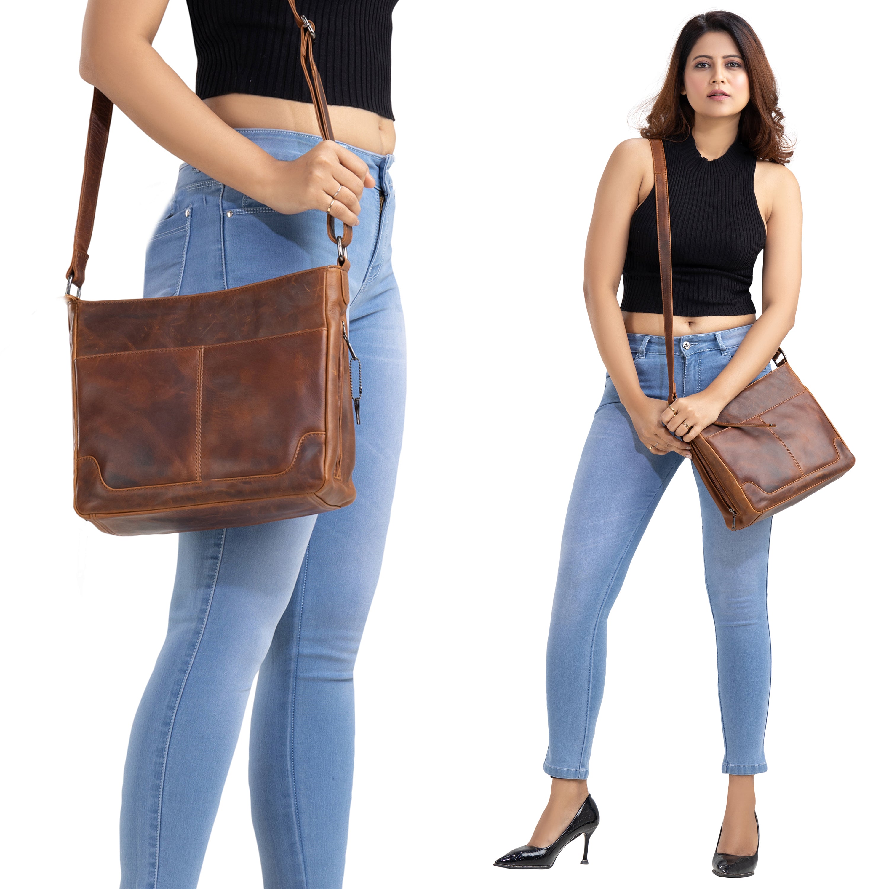 Concealed Carry Lydia Leather Crossbody -  YKK Locking Zippers and Universal Holster -  Soft Leather conceal and carry bag -  Tactical womans purse for pistol -  Concealed Carry Purse -  most popular crossbody bag -  crossbody handgun bag -  crossbody bags for everyday use -  Lady Conceal -  Unique Hide Purse -  Locking YKK Purse -  Fanny Pack for Gun and Pistol -  Easy CCW -  Fast Draw Bag -  Secure Gun Bag