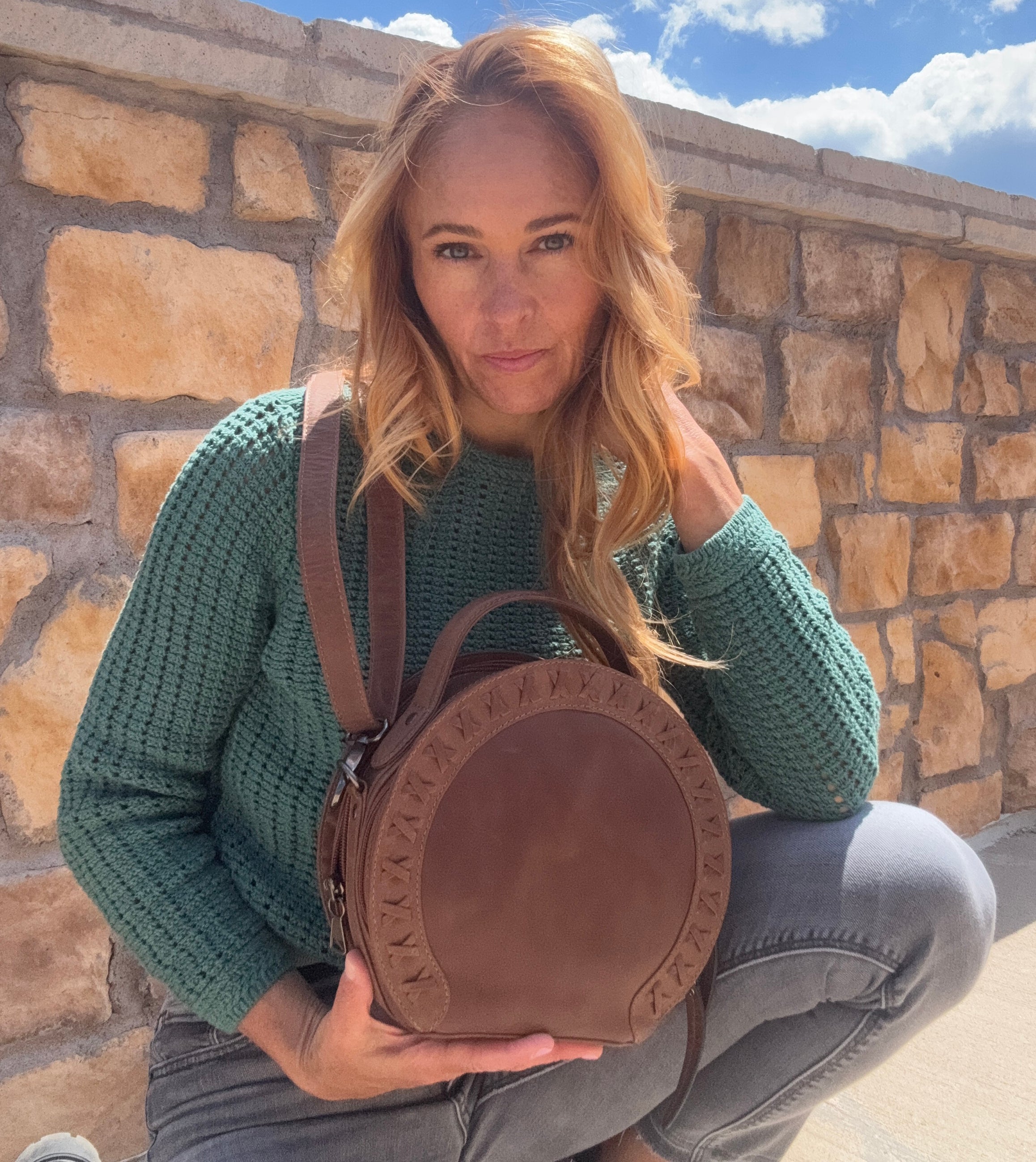 Oaklee Concealed Carry Cognac