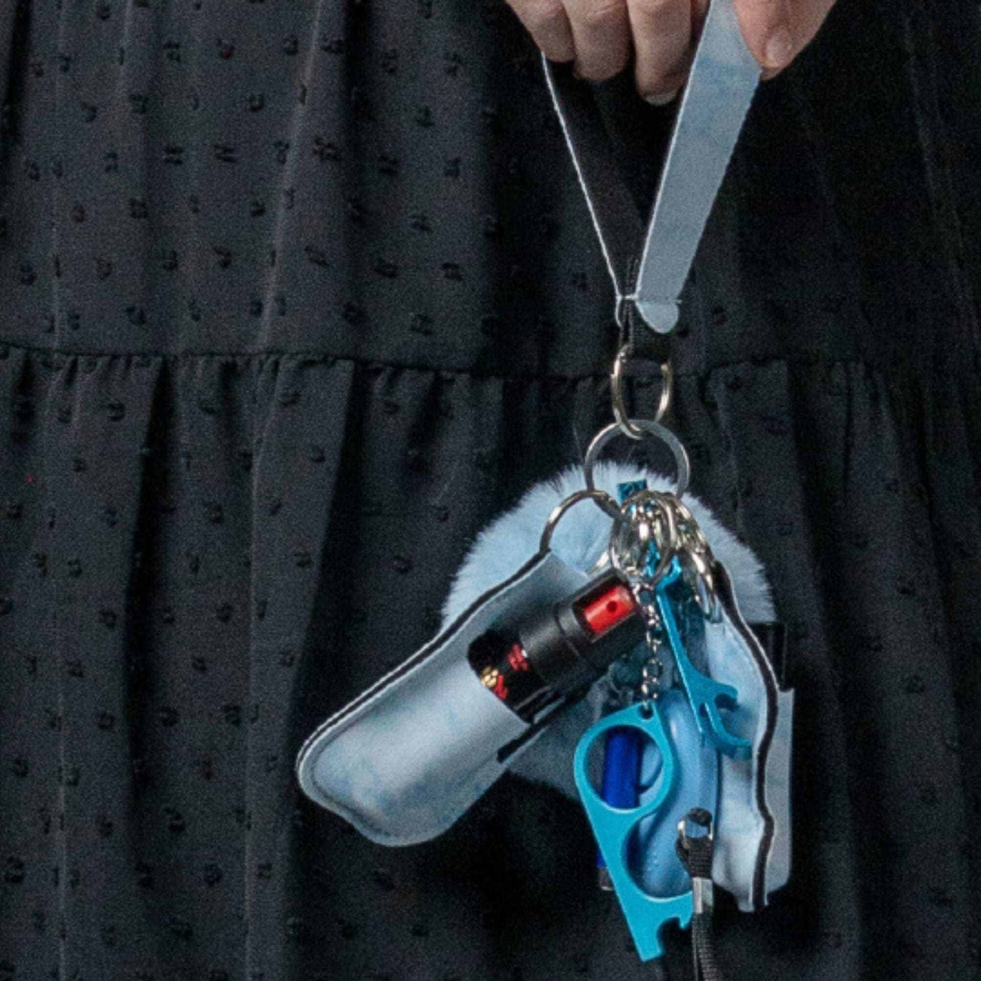 Self Defense Keychain for Women -  Pepper Spray Keychain -  Key Chain for Self Defense -  Firearm Self Defense Accessories -  beautifull keychain -  Gun Owner Accessories -  key ring -  leather keychain -  keychain holder -  leather key holder
