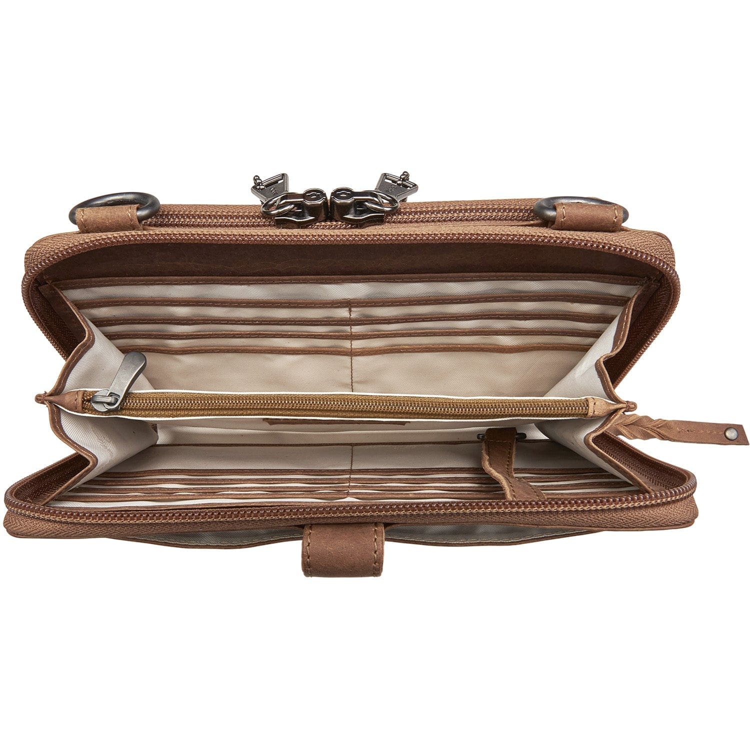 Concealed Carry Millie Leather Crossbody Organizer -  YKK Locking with Universal Holster for Pistol -  Lightweight Concealed Carry -  CCW Pistol Bag -  Women Conceal Carry -  crossbody handgun bag -  crossbody bags for everyday use -  Lady Conceal -  Unique Hide Purse -  Locking YKK Purse -  Fanny Pack for Gun and Pistol -  Easy CCW -  Fast Draw Bag -  Secure Gun Bag