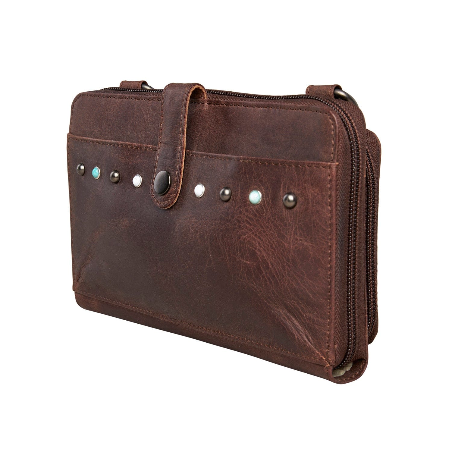 Concealed Carry Millie Leather Crossbody Organizer -  YKK Locking with Universal Holster for Pistol -  Lightweight Concealed Carry -  CCW Pistol Bag -  Women Conceal Carry -  crossbody handgun bag -  crossbody bags for everyday use -  Lady Conceal -  Unique Hide Purse -  Locking YKK Purse -  Fanny Pack for Gun and Pistol -  Easy CCW -  Fast Draw Bag -  Secure Gun Bag