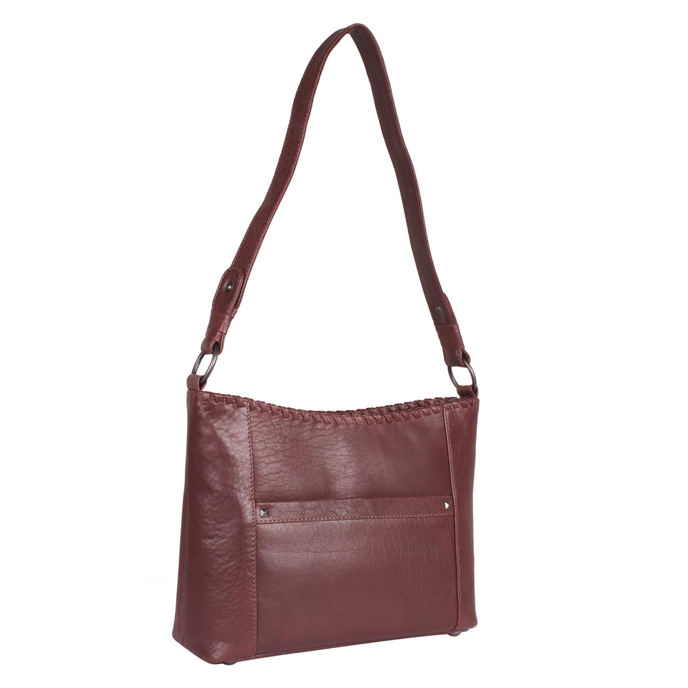 Concealed Carry Juliana Leather Hobo Concealed Carry Purse