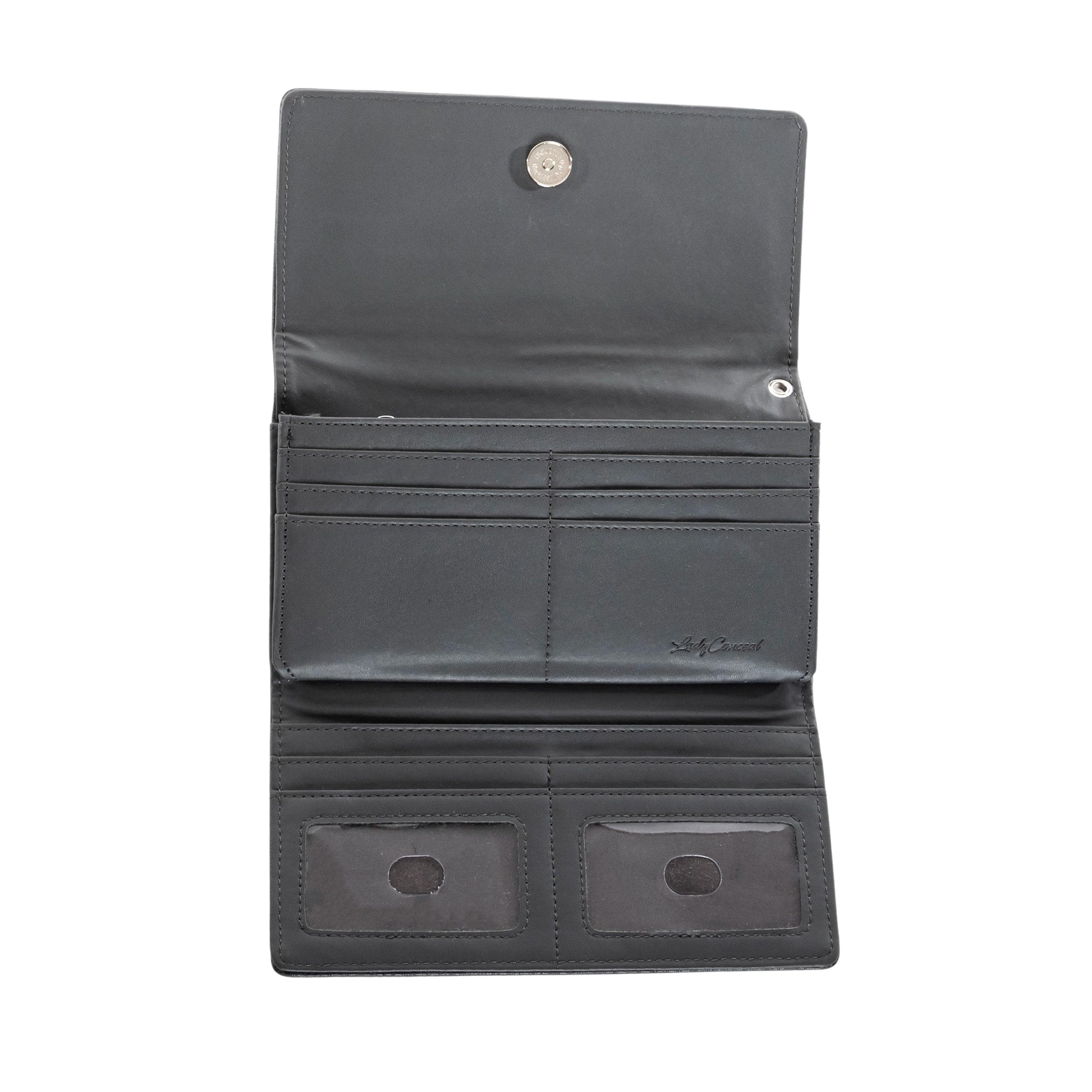 Morgan Clutch Wallet -  Lady Conceal -  Wallets -  leather clutch wallet -  brown leather clutch wallet -  leather clutch wallet purse bag -  classic leather clutch wallet -  gray leather clutch wallet  small wallets for women -  mini wallet -  ladies wallet purse -  women wallet sale -  best small wallets for women